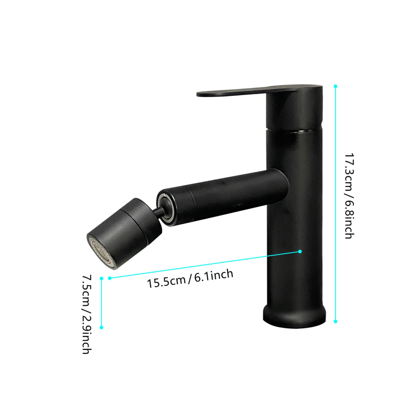 Single Handle Bathroom Vanity Sink Faucet - Modern Waterfall Design, Chrome Finish, Easy Install, Bathroom Accessories