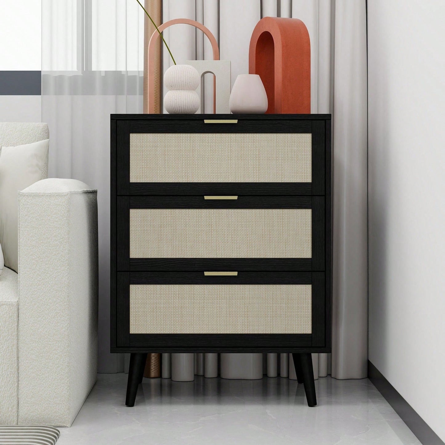 Drawer Cabinet, Suitable For Bedroom, Living Room, Study