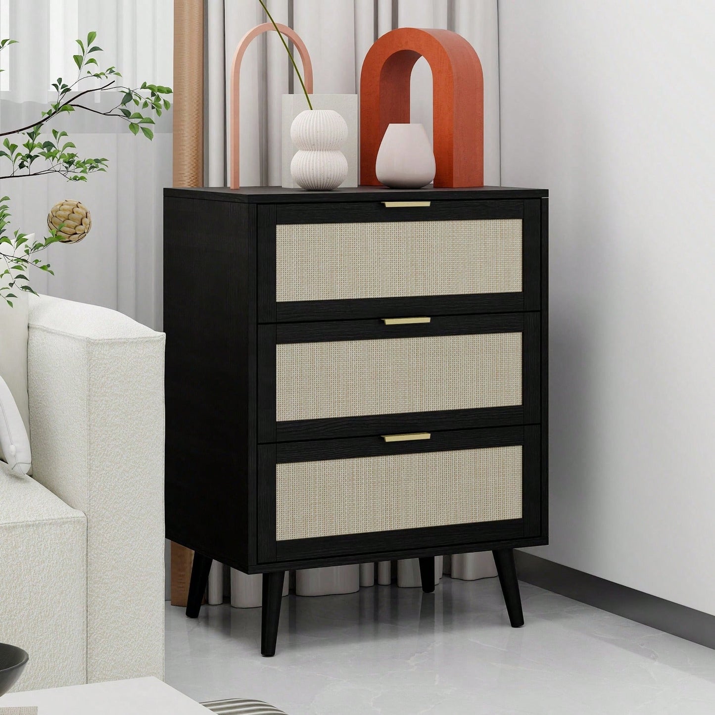 Drawer Cabinet, Suitable For Bedroom, Living Room, Study