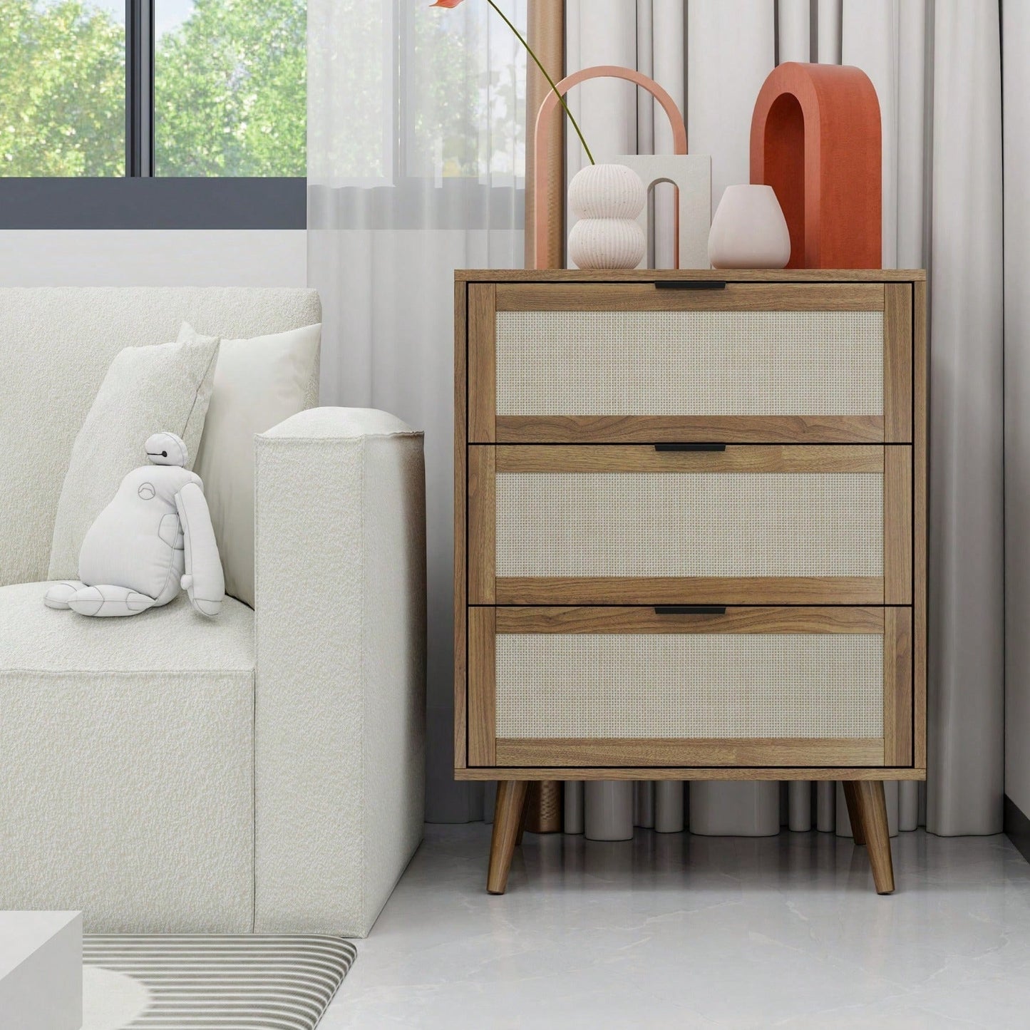 Drawer Cabinet, Suitable For Bedroom, Living Room, Study