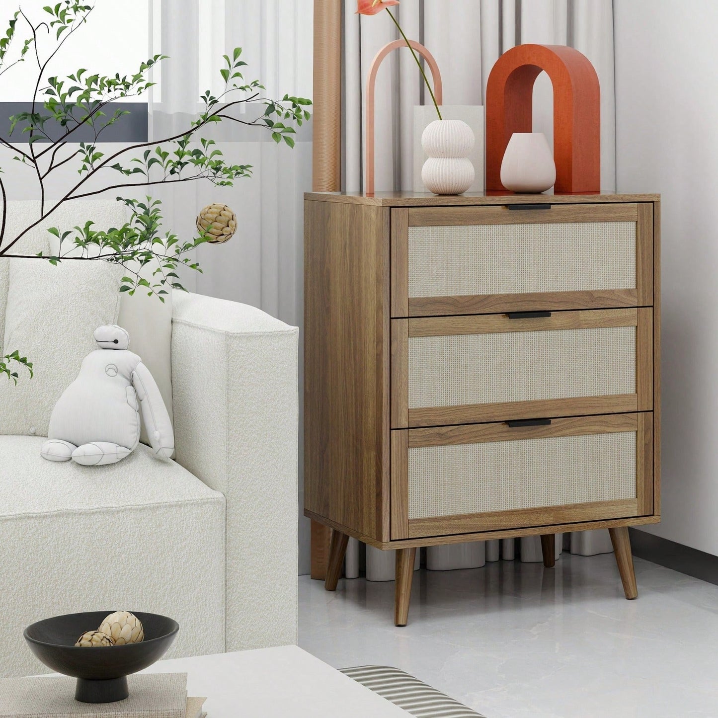 Drawer Cabinet, Suitable For Bedroom, Living Room, Study