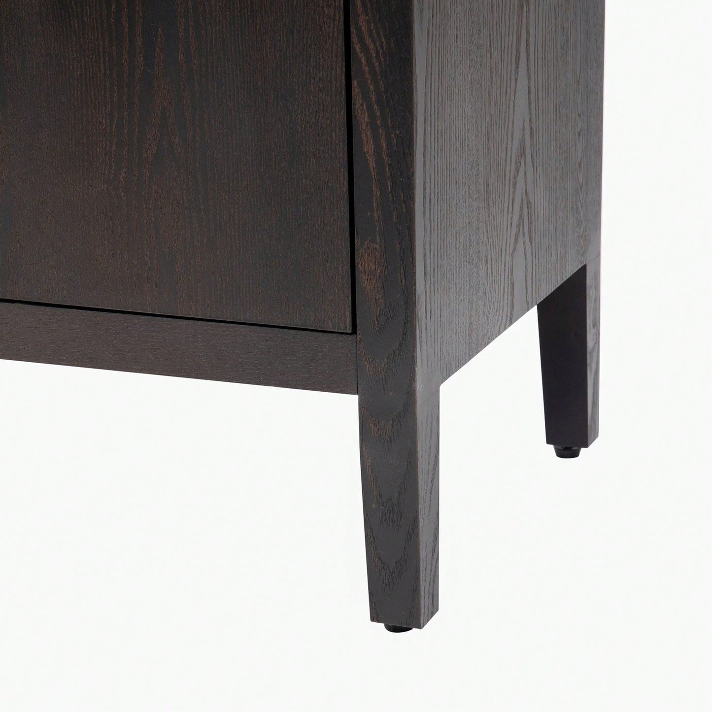 Storage Cabinet Sideboard Wooden Cabinet With 4 Metal Handles ,4 Shelves And 4 Doors For Hallway, Entryway, Living Room