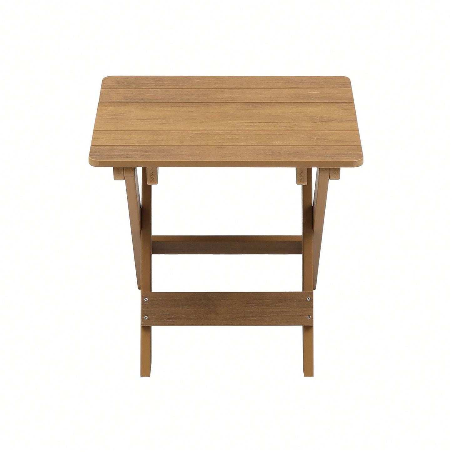 Foldable Small Table And Chair Set With 2 Chairs And Rectangular Table