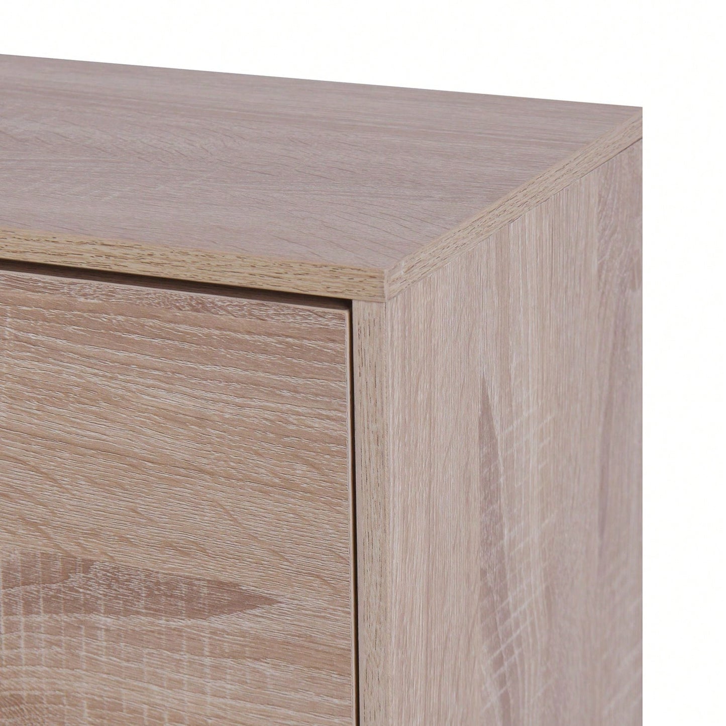3-Tier Wood Shoe Rack Storage Organizer For Entryway