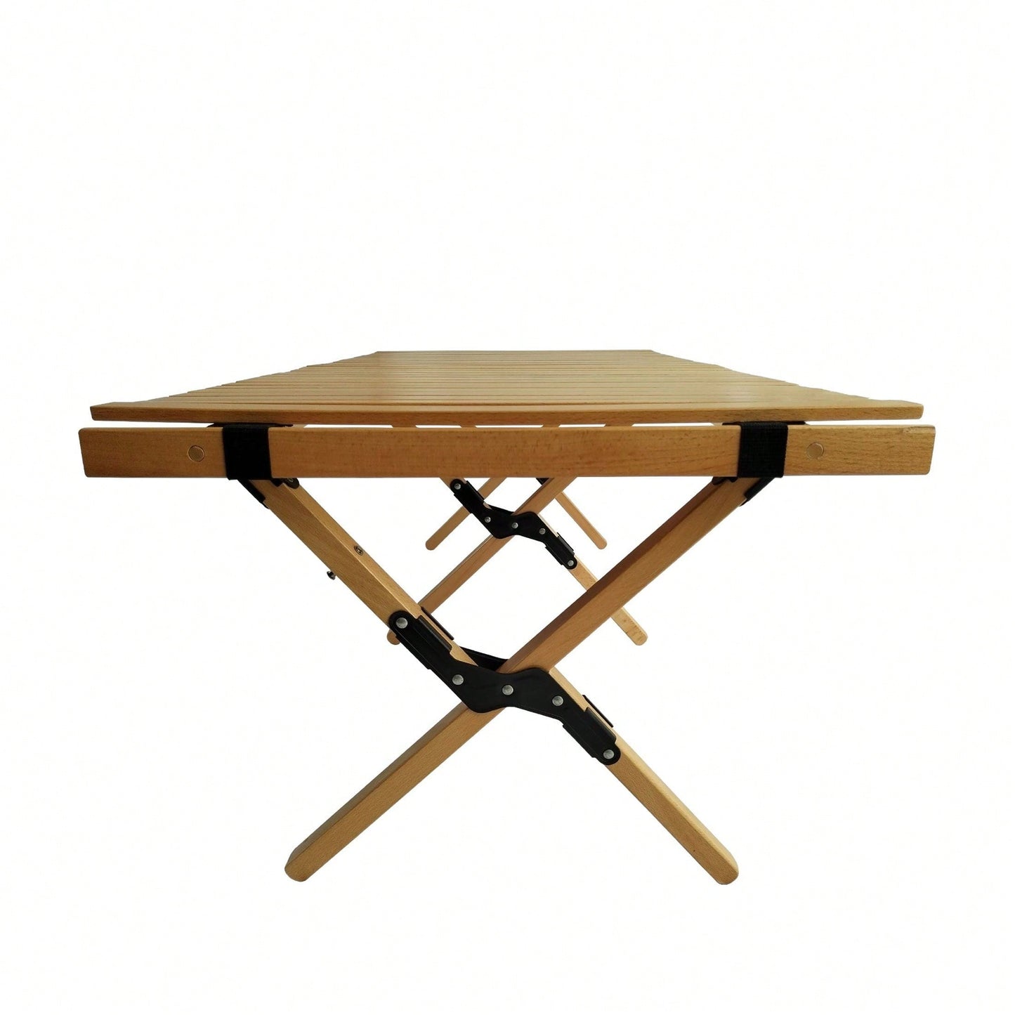 Multi-Function Wooden Foldable Portable Patio Dining Table, Indoor And Outdoor Universal