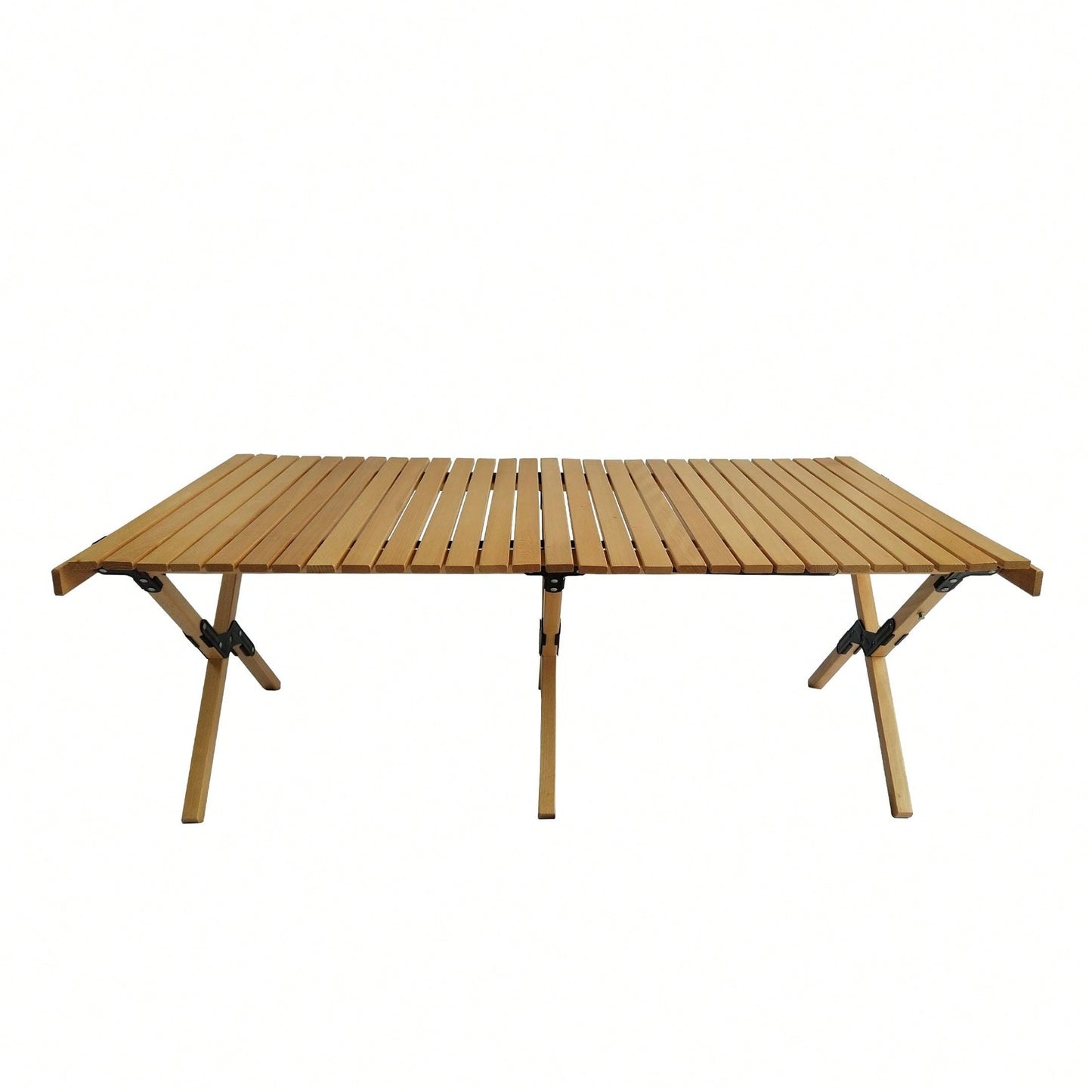 Multi-Function Wooden Foldable Portable Patio Dining Table, Indoor And Outdoor Universal
