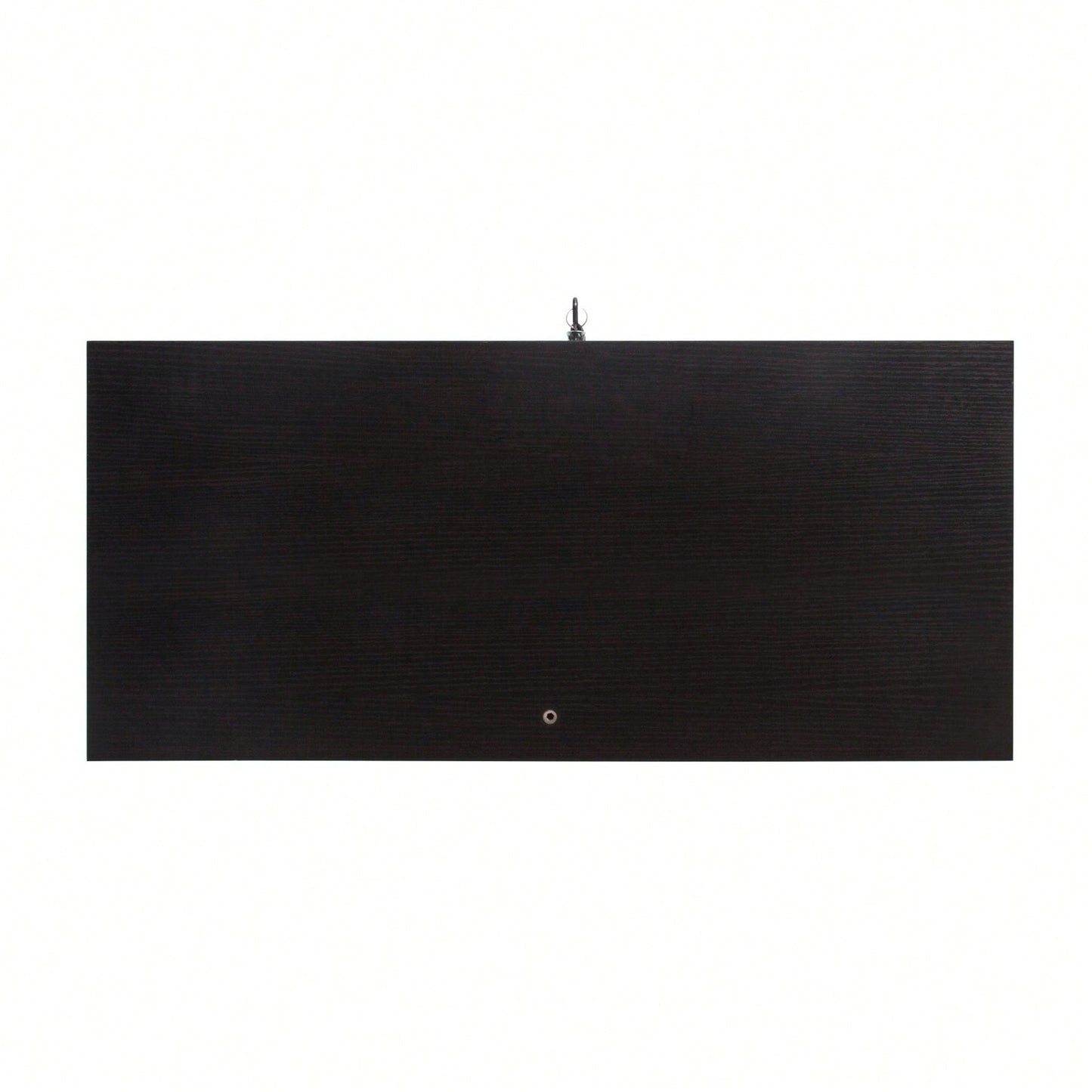Two Door Glass Cabinet Glass Display Cabinet With 3 Shelves, Black