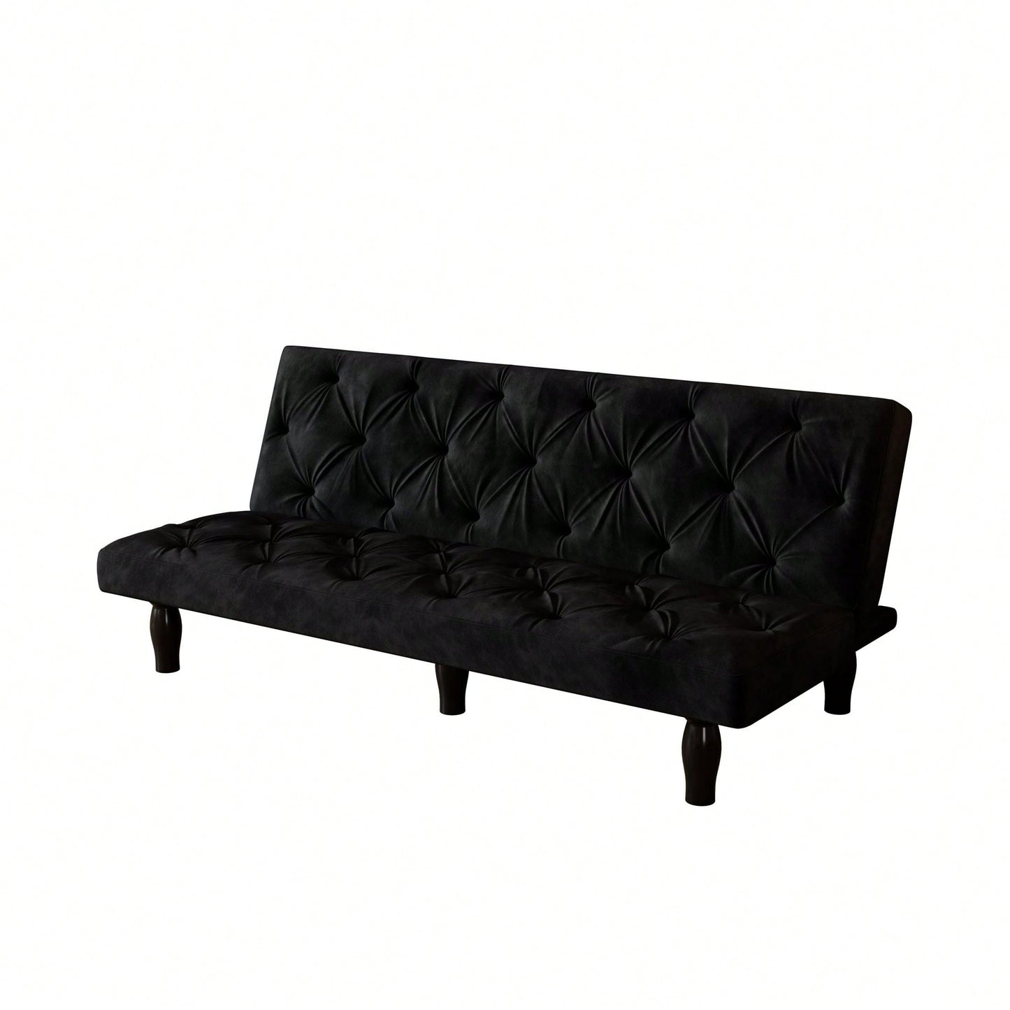 66" Velvet Sofa Bed Suitable For Family Living Room, Apartment, Bedroom