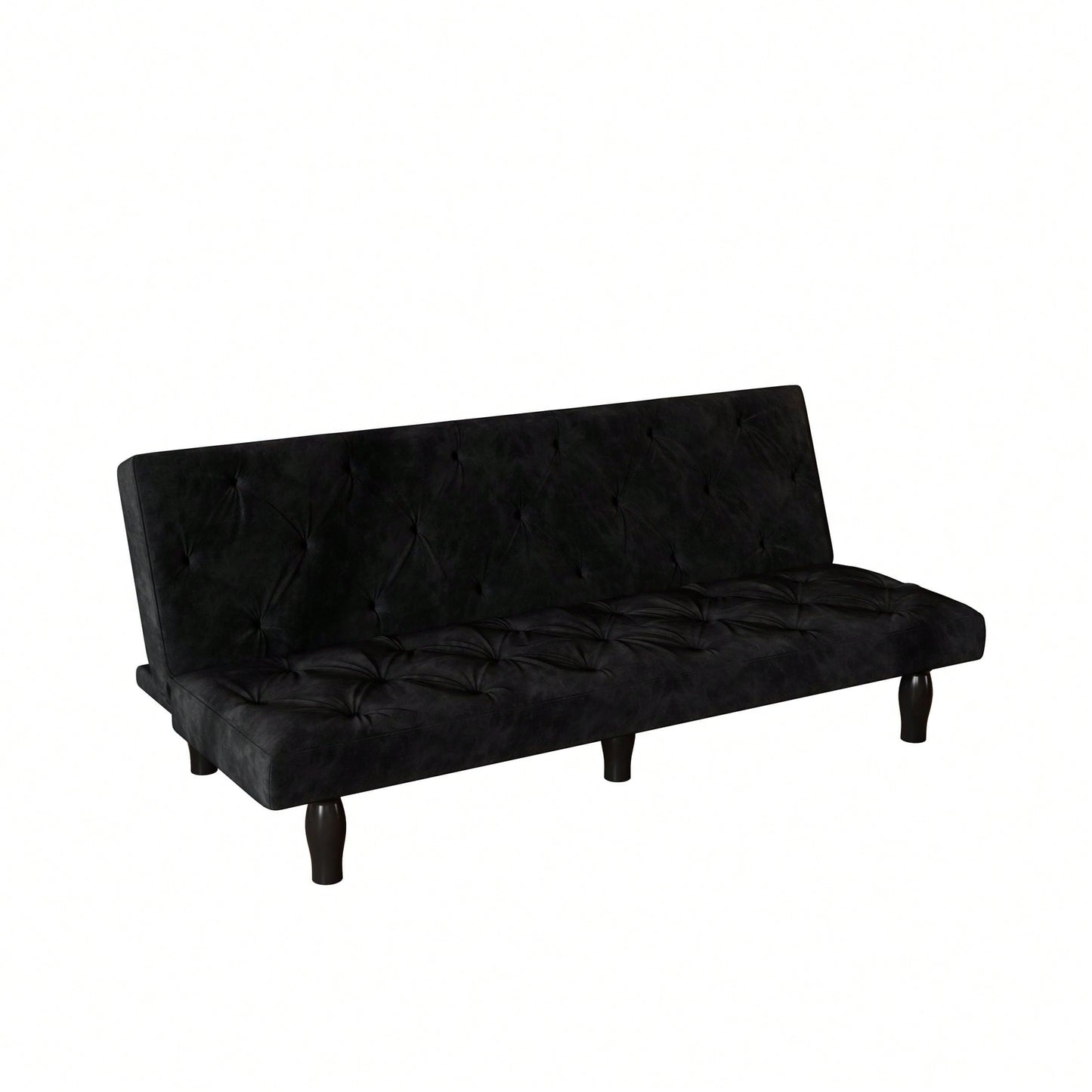 66" Velvet Sofa Bed Suitable For Family Living Room, Apartment, Bedroom
