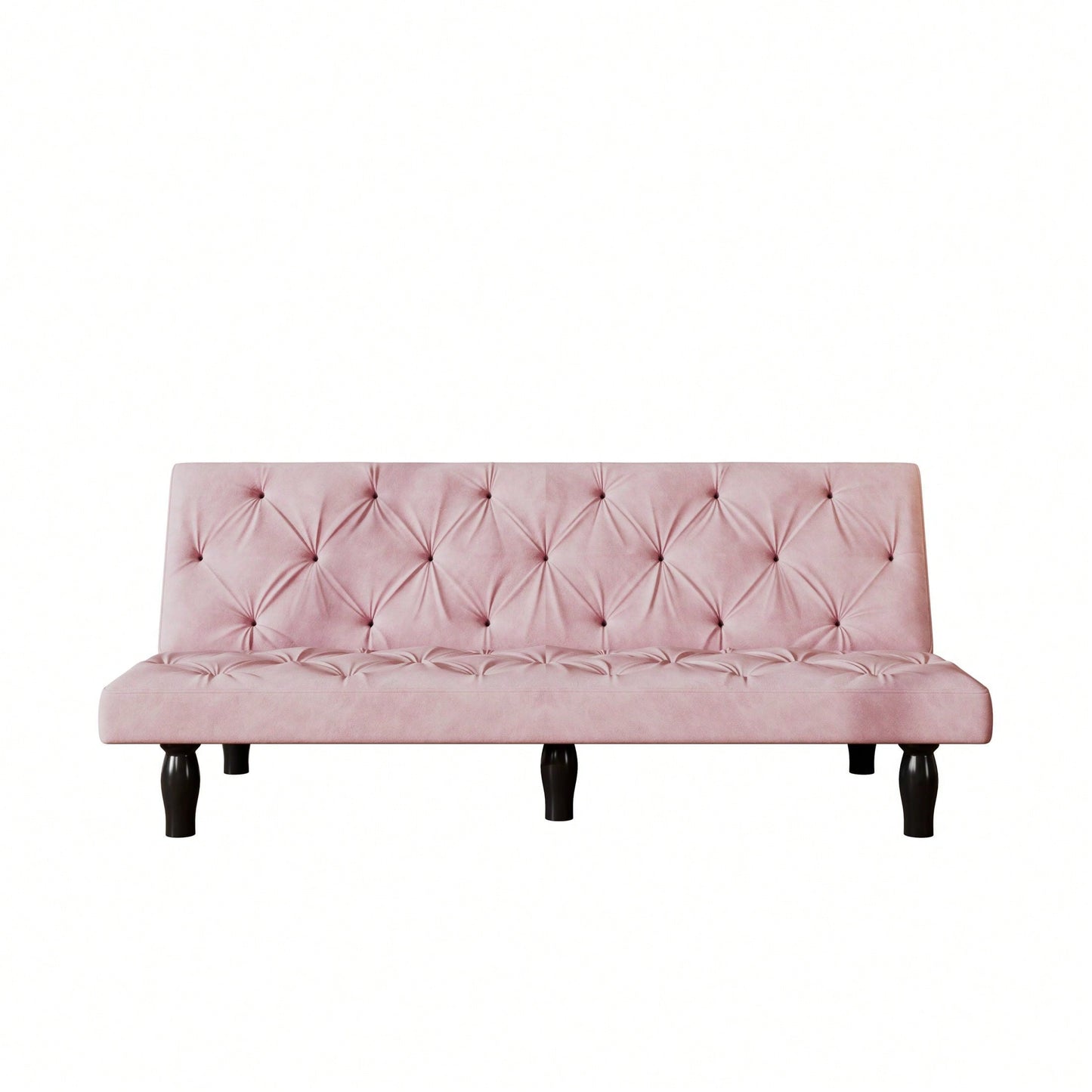 66" Velvet Sofa Bed Suitable For Family Living Room, Apartment, Bedroom