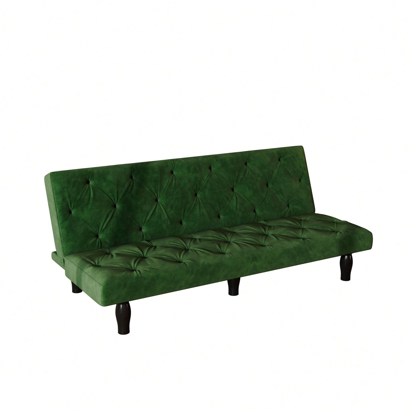 66" Velvet Sofa Bed Suitable For Family Living Room, Apartment, Bedroom