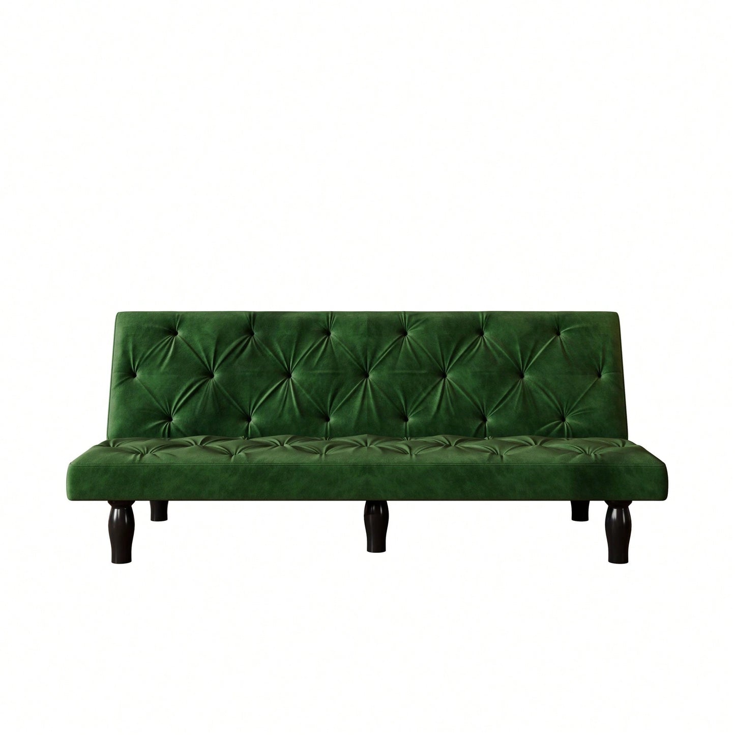 66" Velvet Sofa Bed Suitable For Family Living Room, Apartment, Bedroom