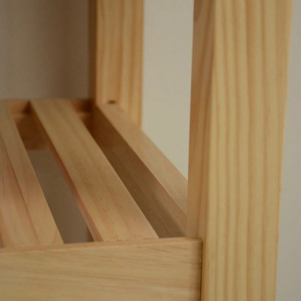 Mobile Kitchen Island With Two Lockable Wheels, Rubber Wood Top, Simple Design & Natural Color Give More Imagination Of Party Scene