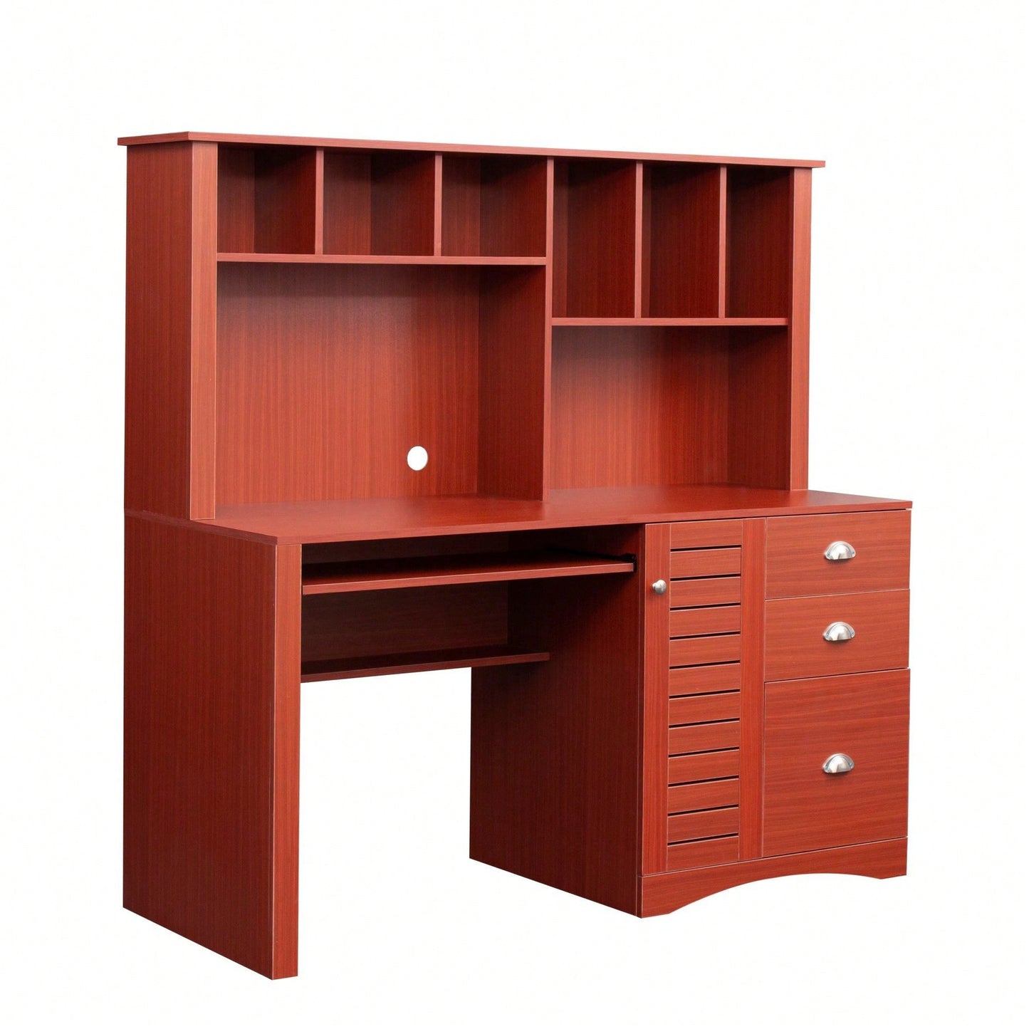 Home Office Computer Desk With Hutch