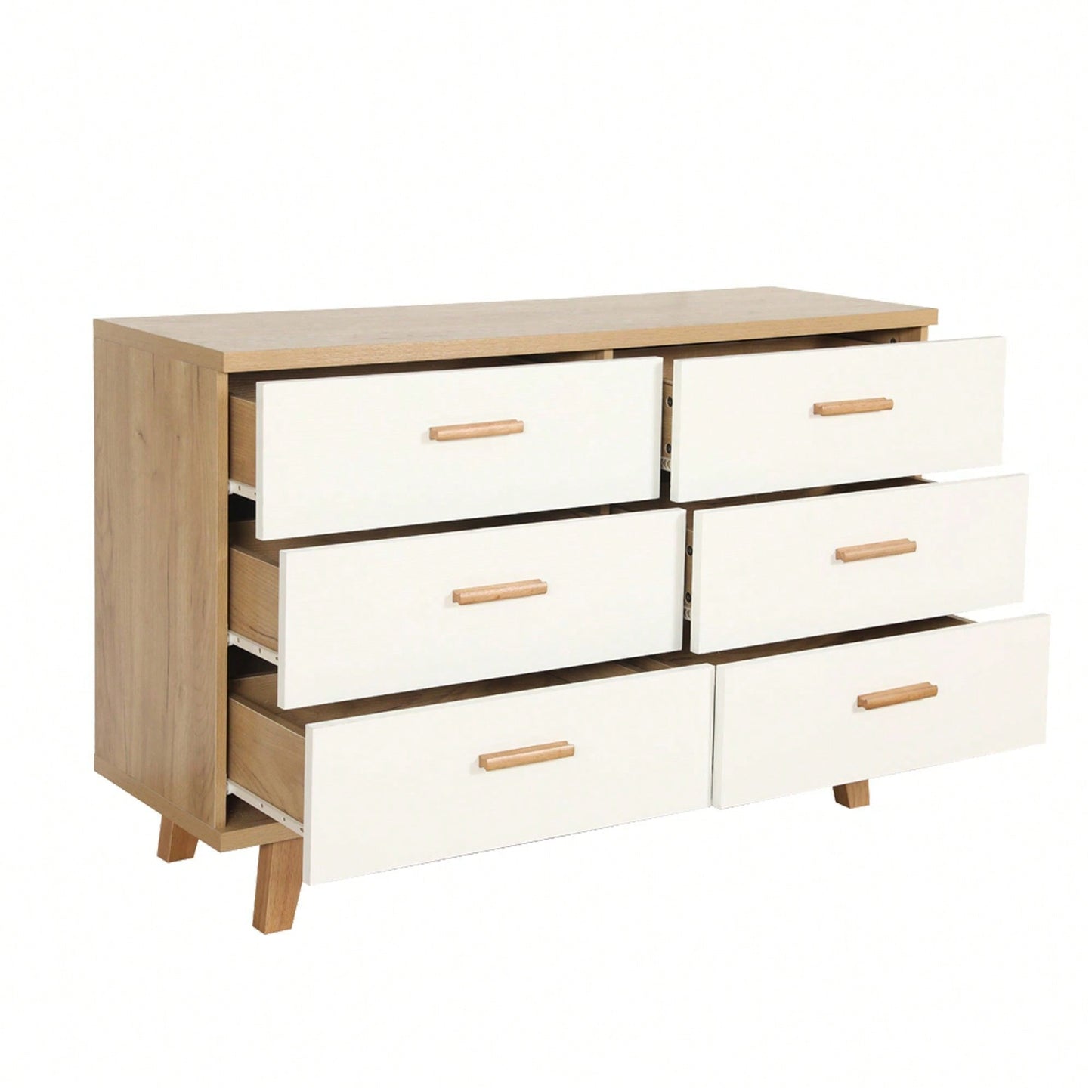 Solid Wood Buffet Sideboard Storage Cabinet Console Table for Dining Room Living Room Kitchen Hallway