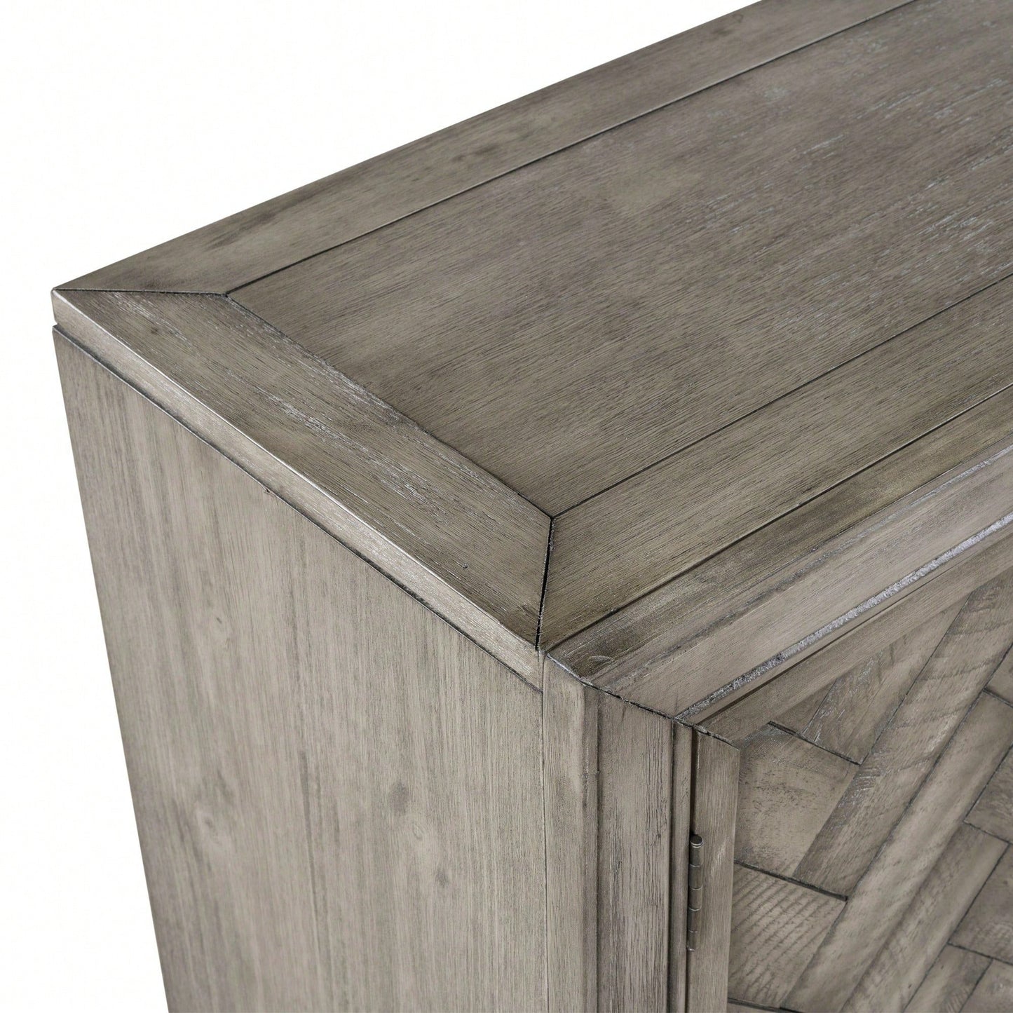 40'' Modern Cabinets With Unique Design Doors With 1 Adjustable Shelves,Suitable For Multiple Rooms Such As Living Room And Study Room