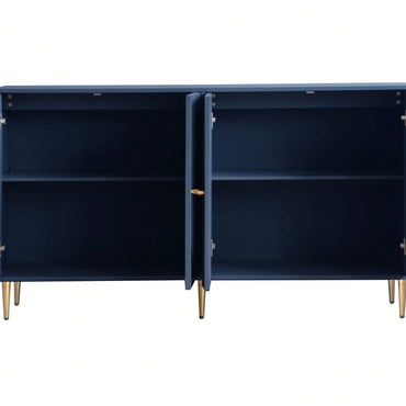 Modern 4 Door Wooden Cabinet Sideboard Buffet Server Cabinet Storage Cabinet