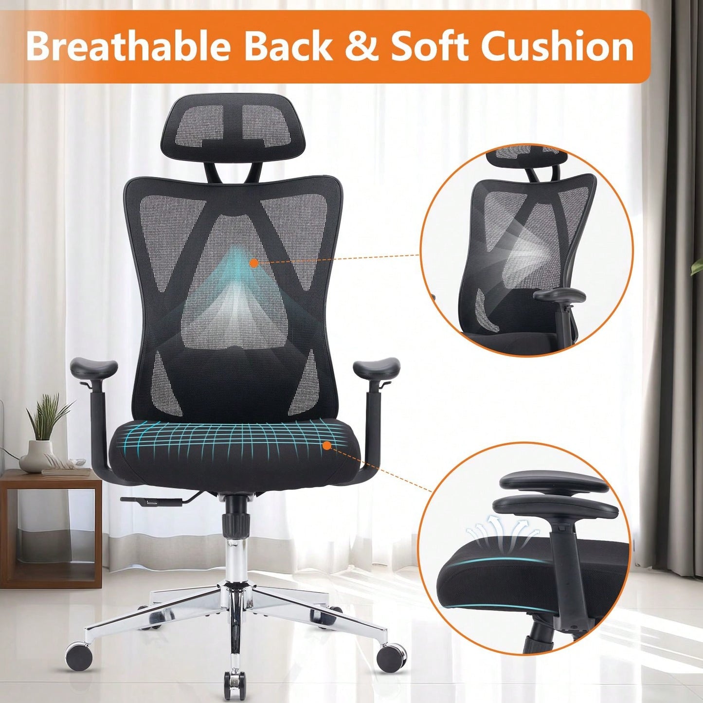 High Back Ergonomic Office Chair