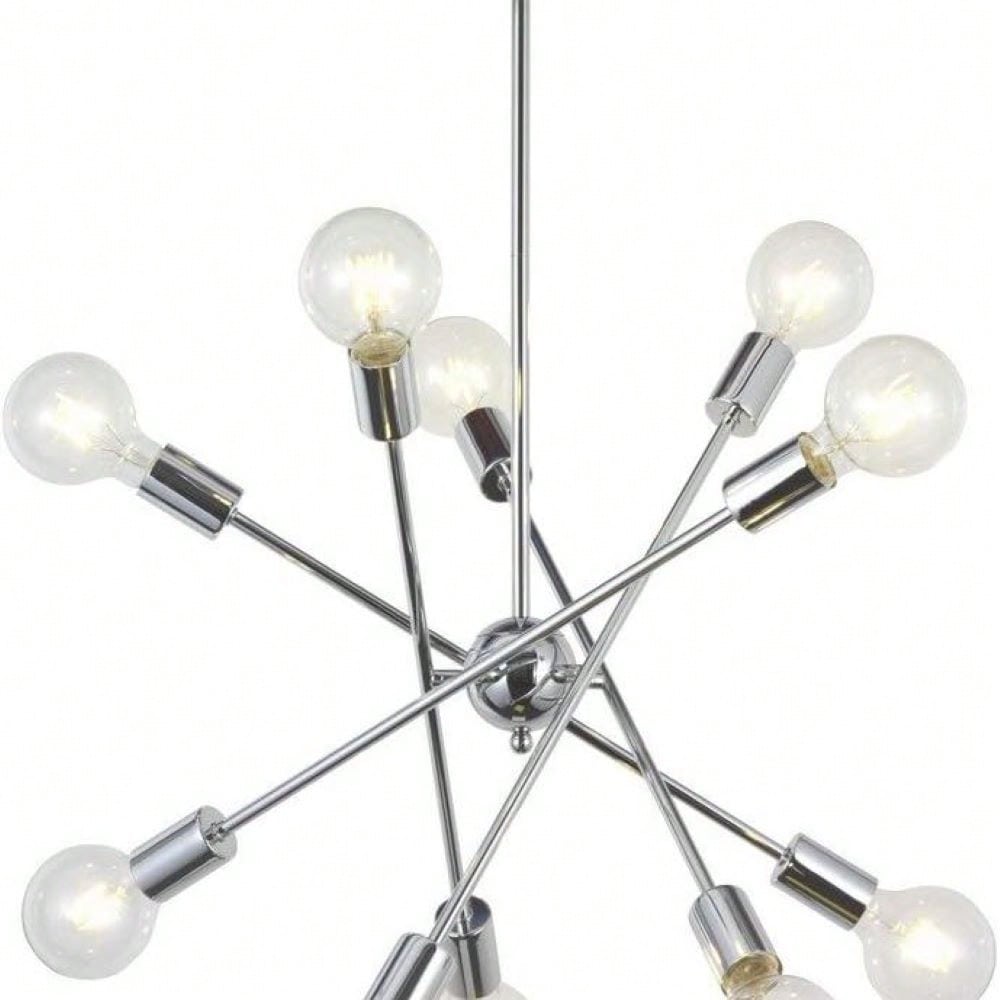 Adjustable Stem Mount Contemporary Ceiling Light for G25 G30 Edison Bulbs Dimmable Design Flat Sloped Ceilings