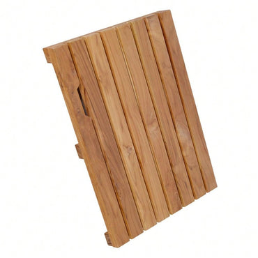 Premium Solid Teak Bathroom Mat - Anti-Slip, Responsibly Sourced And Durable