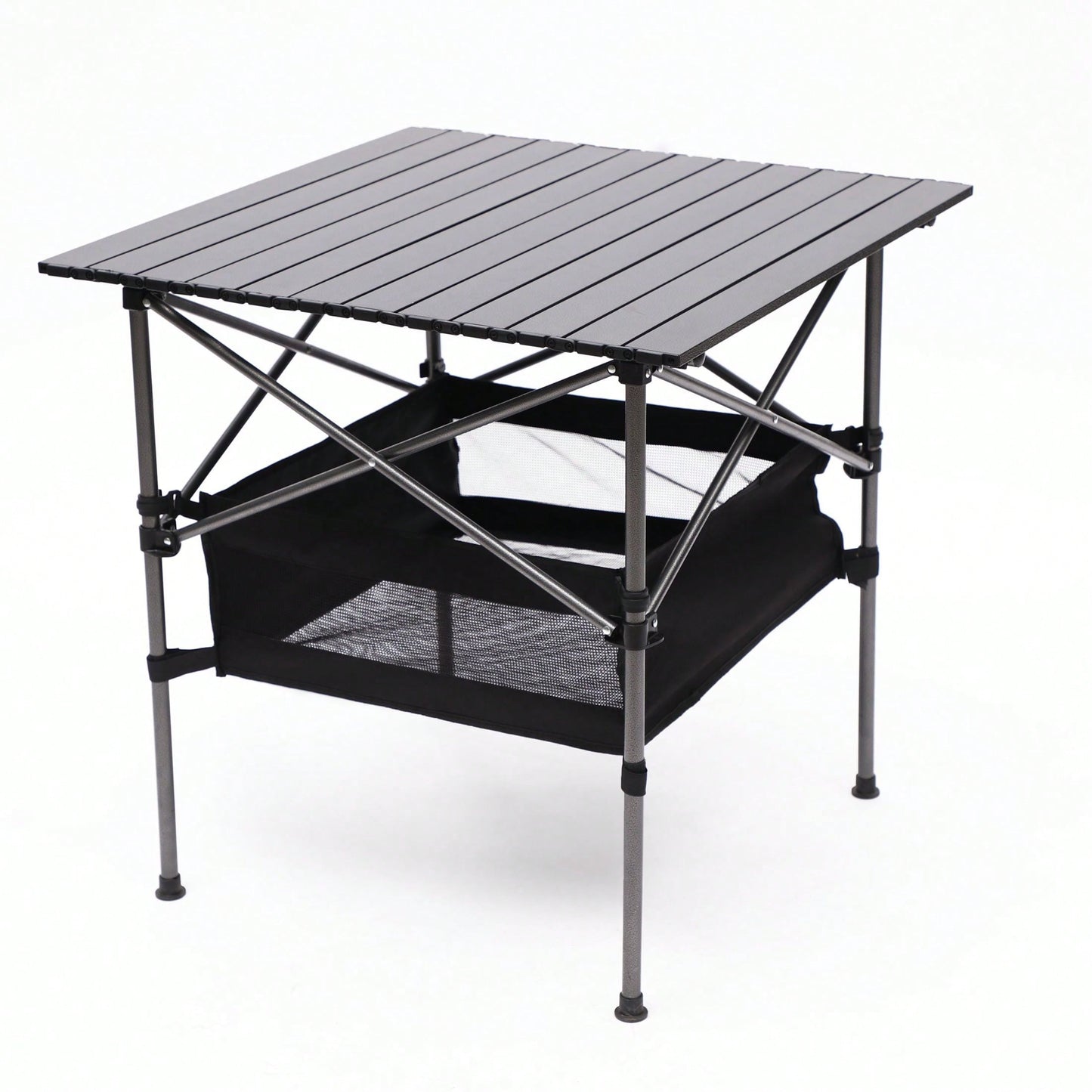 Set Of 3, Versatile And Portable Table And Chair Set With Unique Storage Features