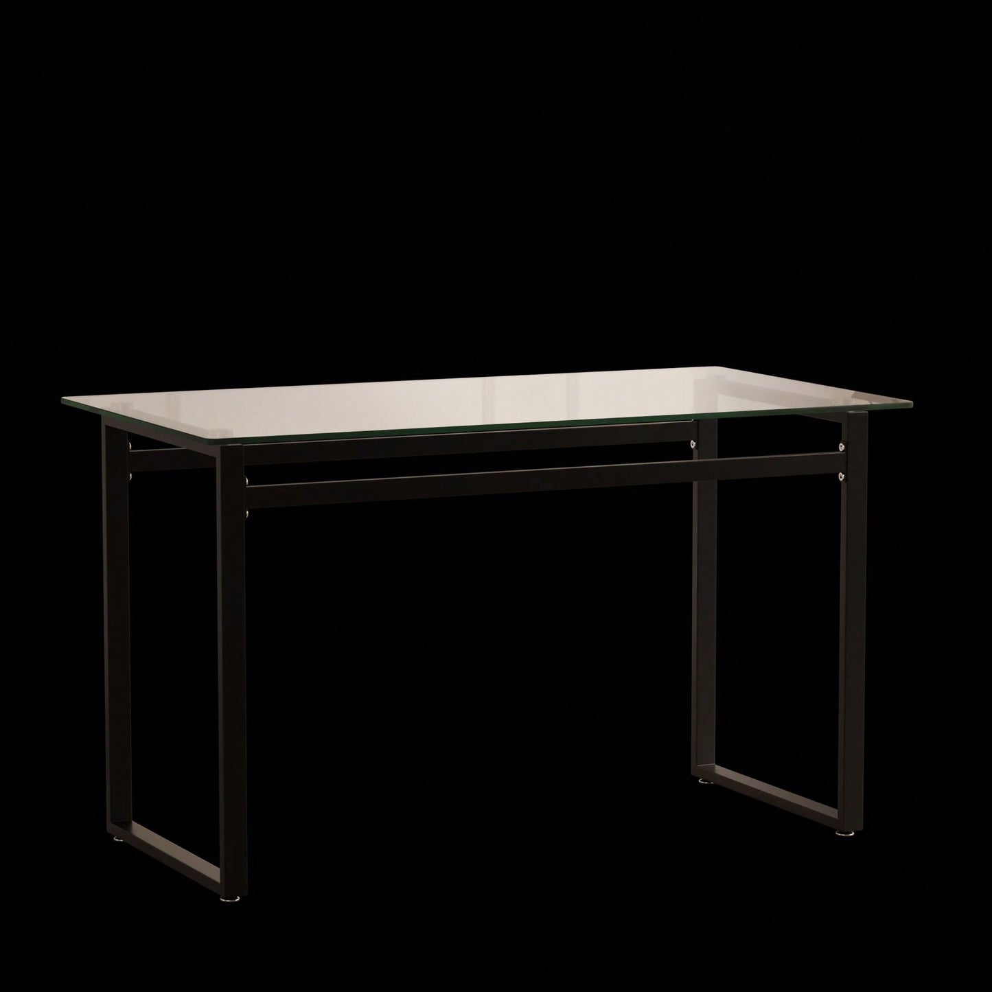 Sleek And Stylish Glass Dining Table Contemporary Design, Tempered Glass, Seats 4-6