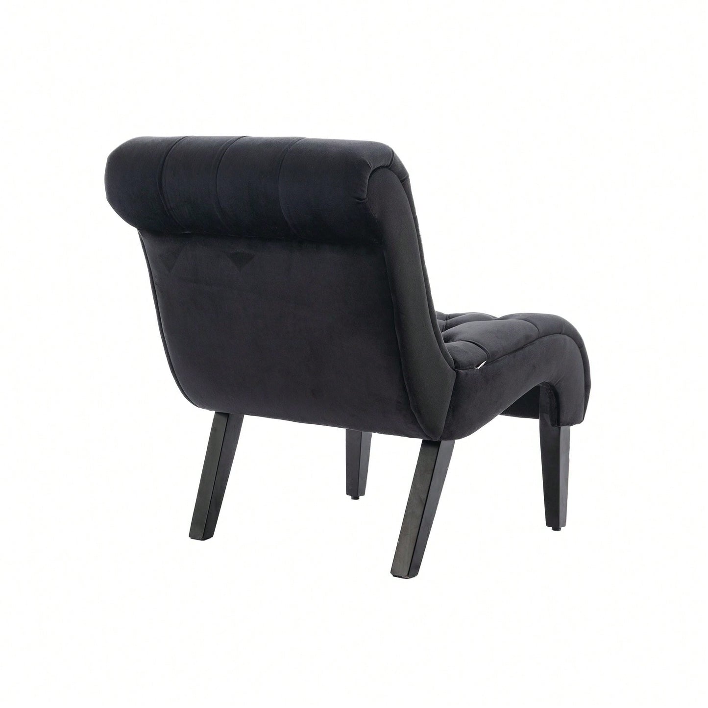 Modern Upholstered Accent Chair With Ottoman Stylish And Comfortable