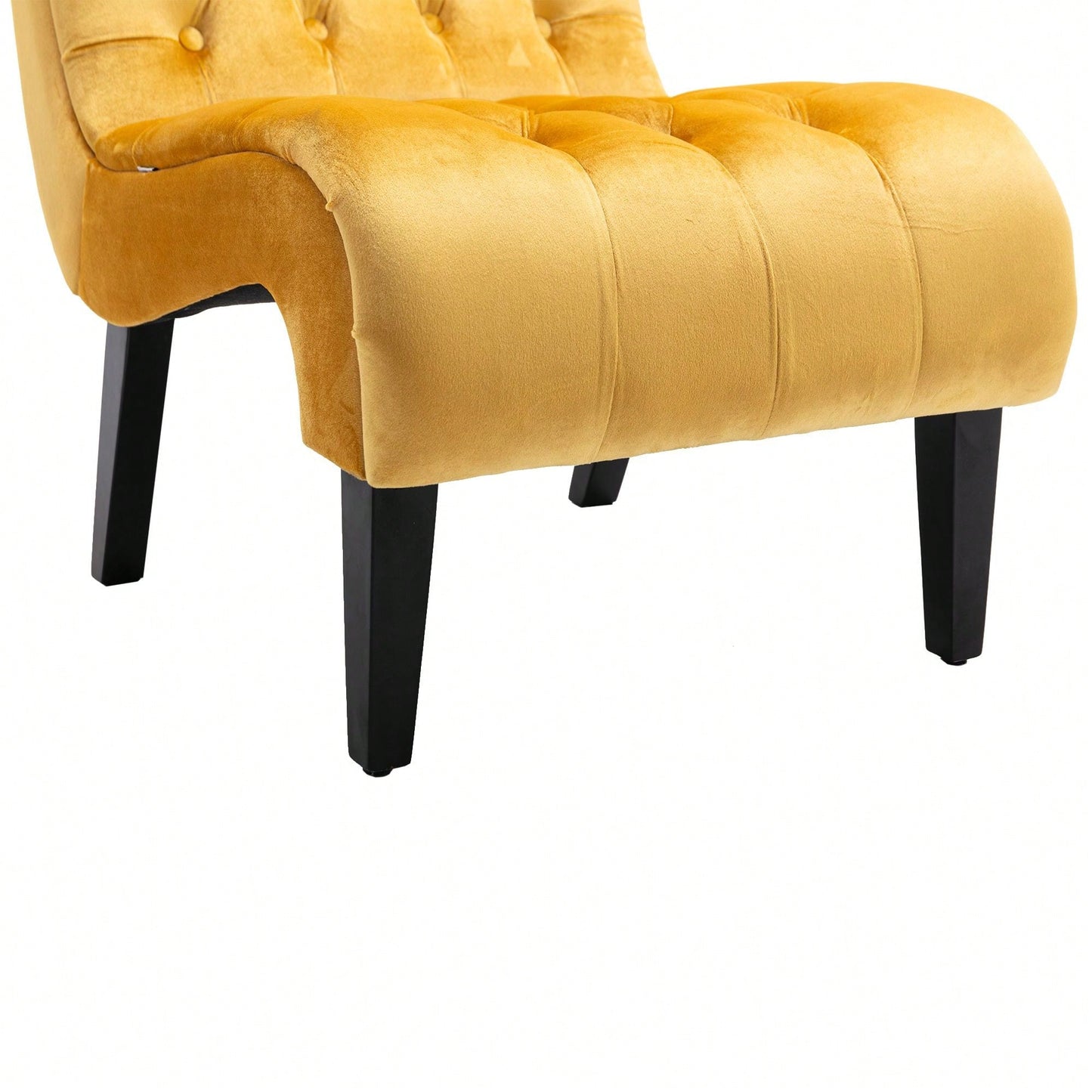 Modern Upholstered Accent Chair With Ottoman Stylish And Comfortable