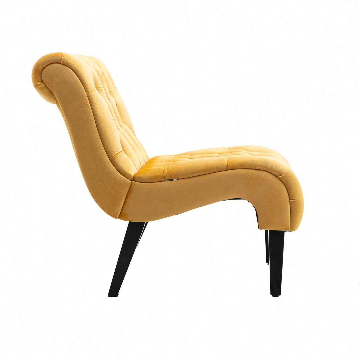 Modern Upholstered Accent Chair With Ottoman Stylish And Comfortable