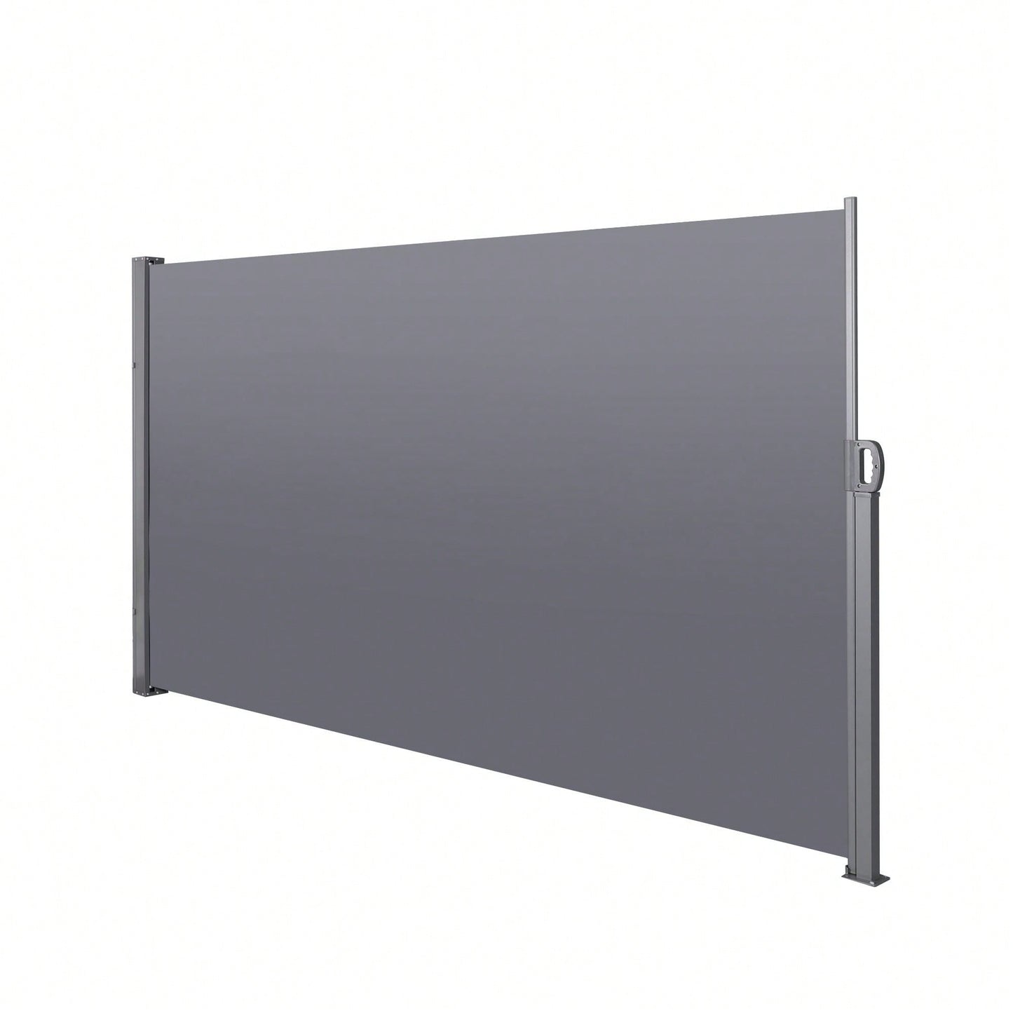 138" X 71''Retractable Side Awning, Waterproof & UV-Resistant, Privacy Screen Divider Roll Up Balcony