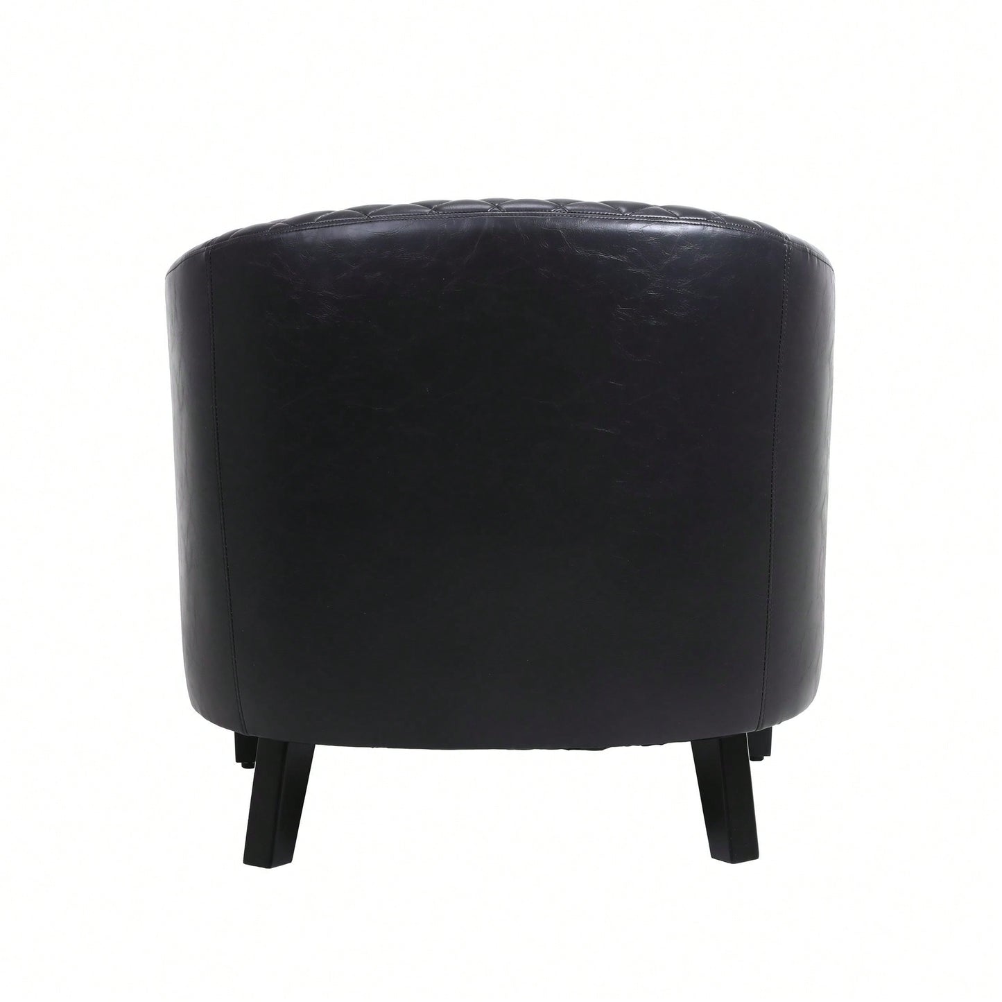 Barrel Chair Living Room Chair With Nailheads And Solid Wood Legs Linen