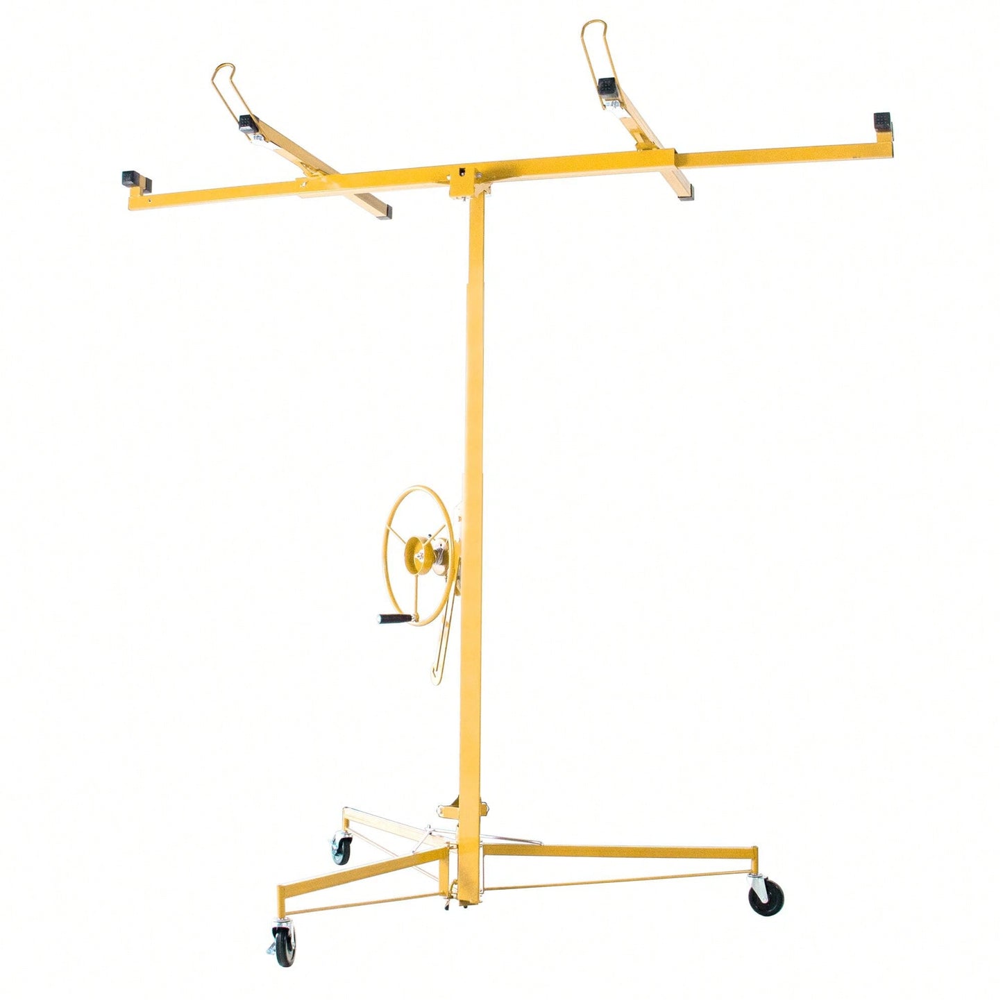150Lbs Load Capacity. Drywall Panel Lifter Drywall Panel Hoist Jack Lifter Jack Rolling Caster Panel Hoist 11ft Red 150Lbs Load Capacity.