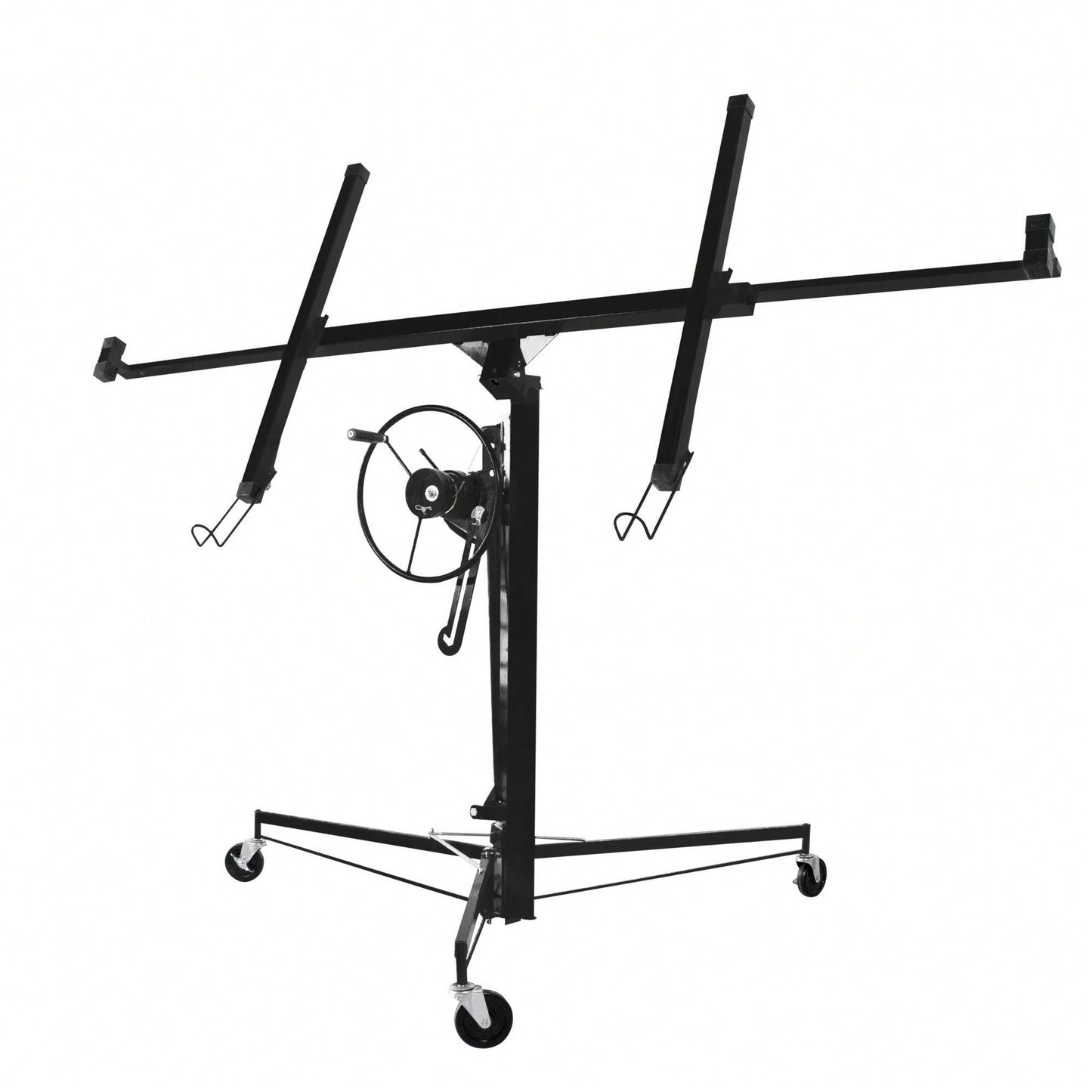 150Lbs Load Capacity. Drywall Panel Lifter Drywall Panel Hoist Jack Lifter Jack Rolling Caster Panel Hoist 11ft Red 150Lbs Load Capacity.