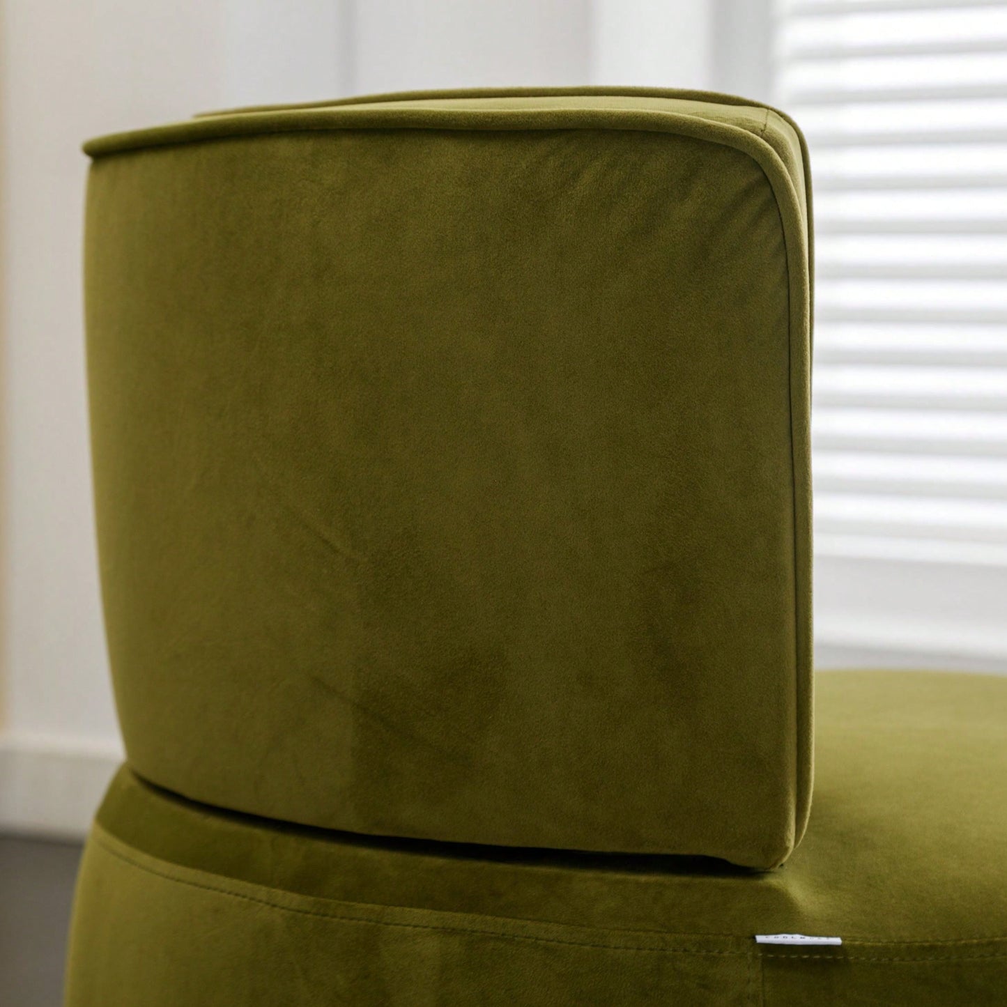 360 Degree Swivel Velvet Cuddle Barrel Chair for Living Room Bedroom Office Comfortable Accent Seating