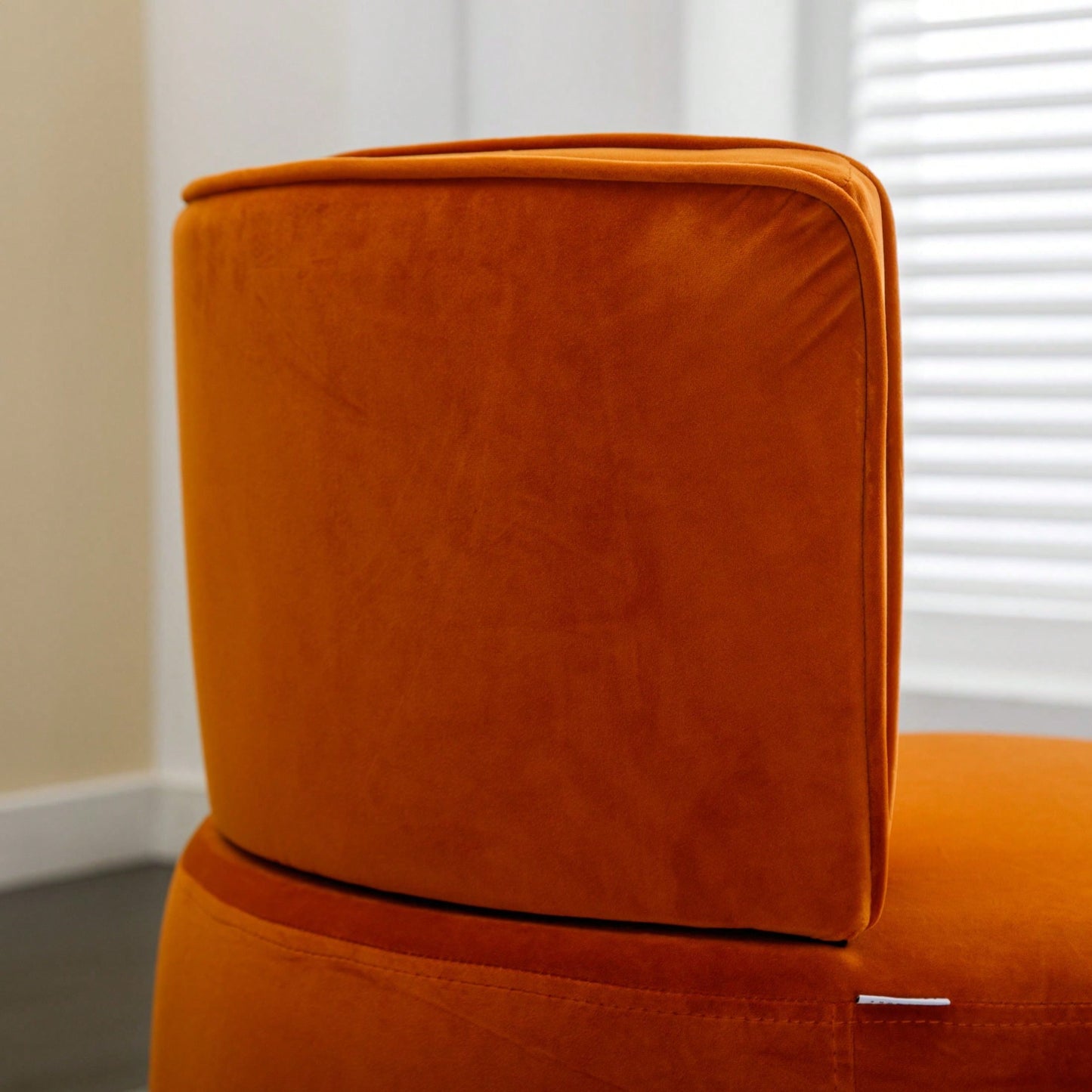 360 Degree Swivel Velvet Cuddle Barrel Chair for Living Room Bedroom Office Comfortable Accent Seating