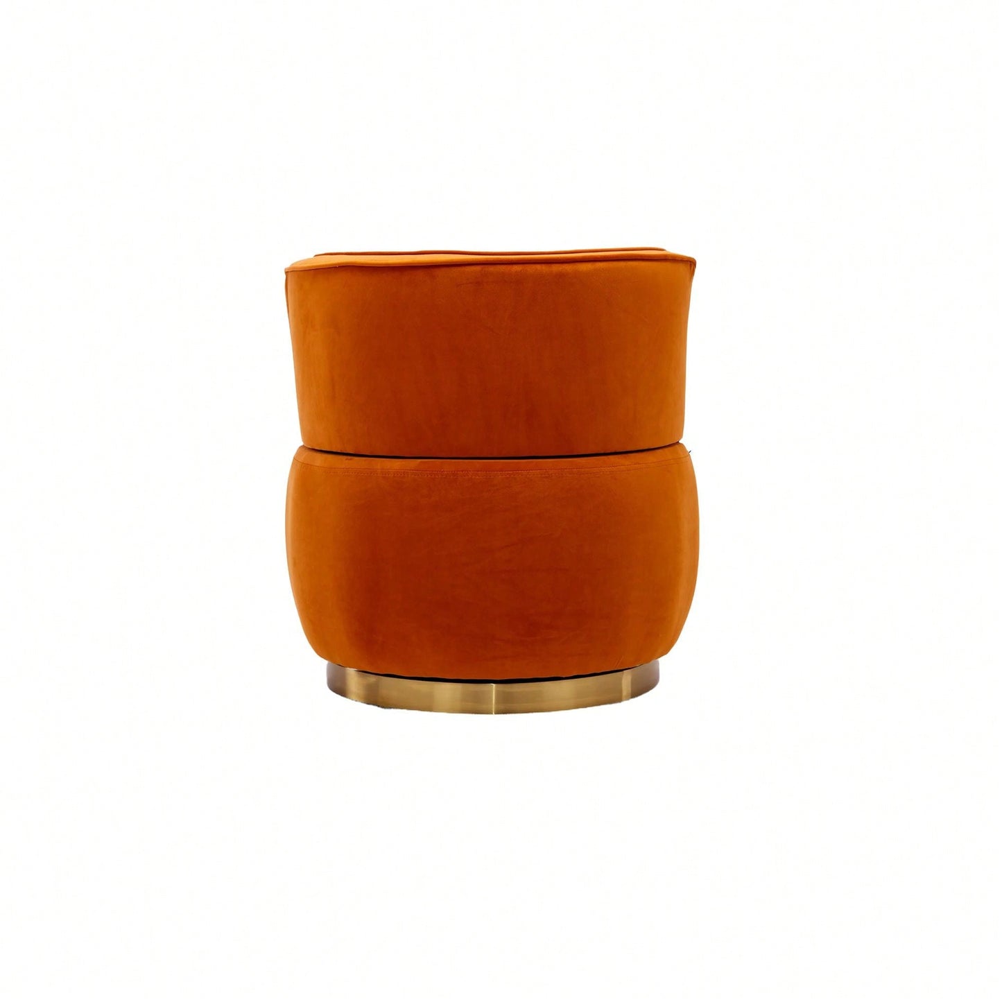360 Degree Swivel Velvet Cuddle Barrel Chair for Living Room Bedroom Office Comfortable Accent Seating