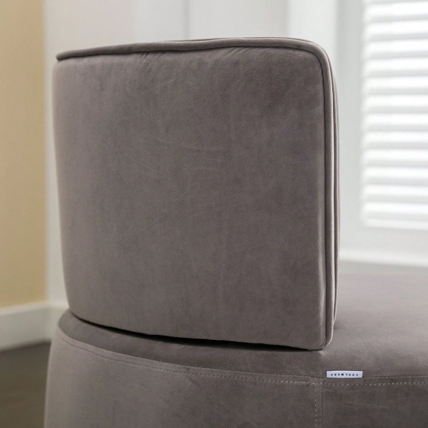 360 Degree Swivel Velvet Cuddle Barrel Chair for Living Room Bedroom Office Comfortable Accent Seating