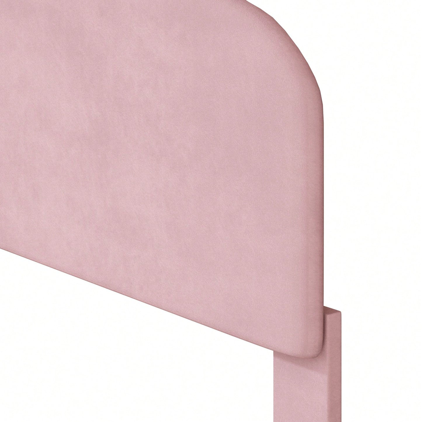 Twin Size Cloudscape Scalloped Upholstered Bed