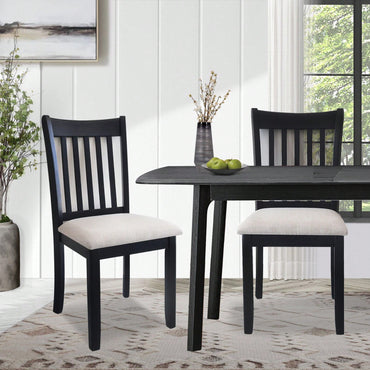 Set Of 2, Elegant And Durable Wooden Dining Chairs Enhance Your Space With Style And Comfort