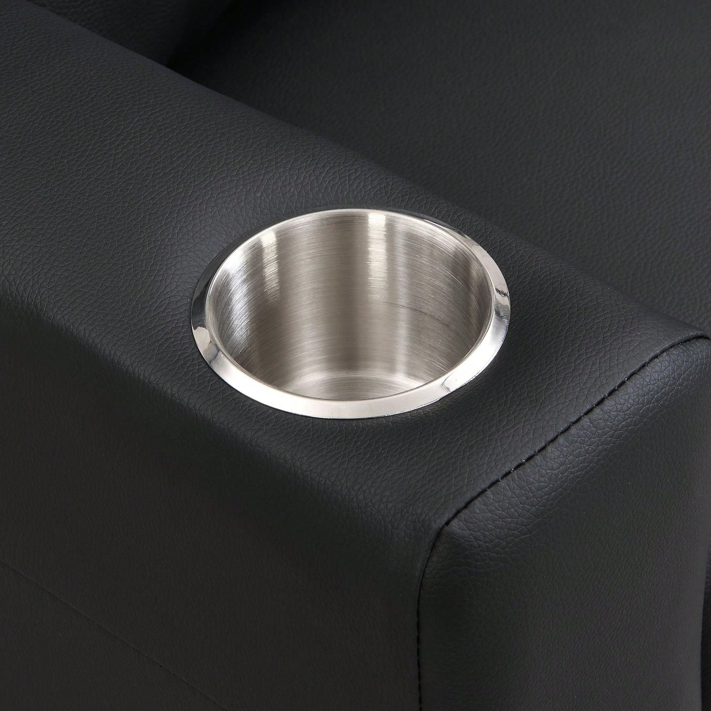Kids Recliner Chair, Black PVC, Suitable For Any Scene, Sturdy, DURABLE CONSTRUCTION, Easy Assembly, ERGONOMIC DESIGN