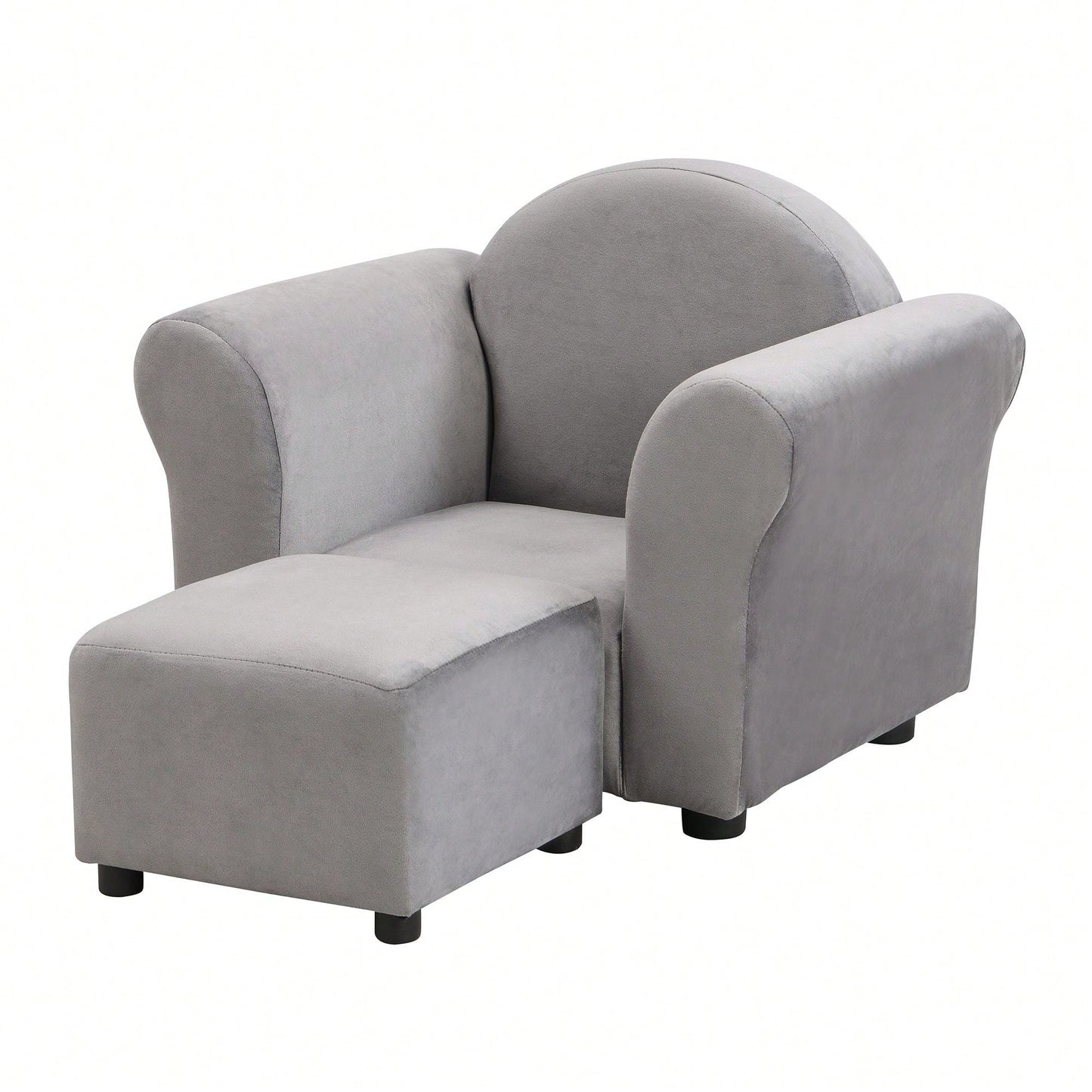 Premium Quality Kids Upholstered Chair With Ottoman Durable, Ergonomic, And Stylish