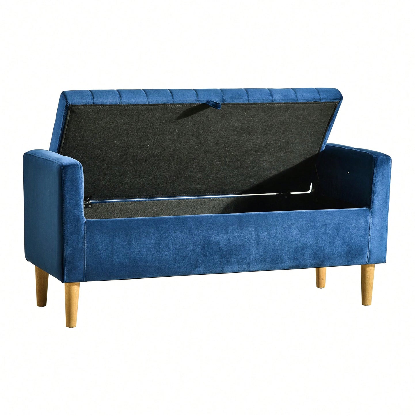 Versatile Storage Ottoman Hidden Storage, Comfortable Seating, And Easy Assembly