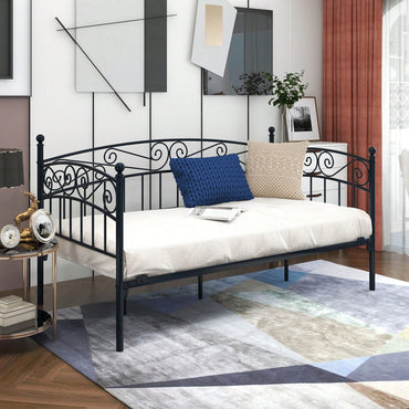 Twin Size Multifunctional Metal Daybed Frame: Durable, Space-Saving, And Versatile Design