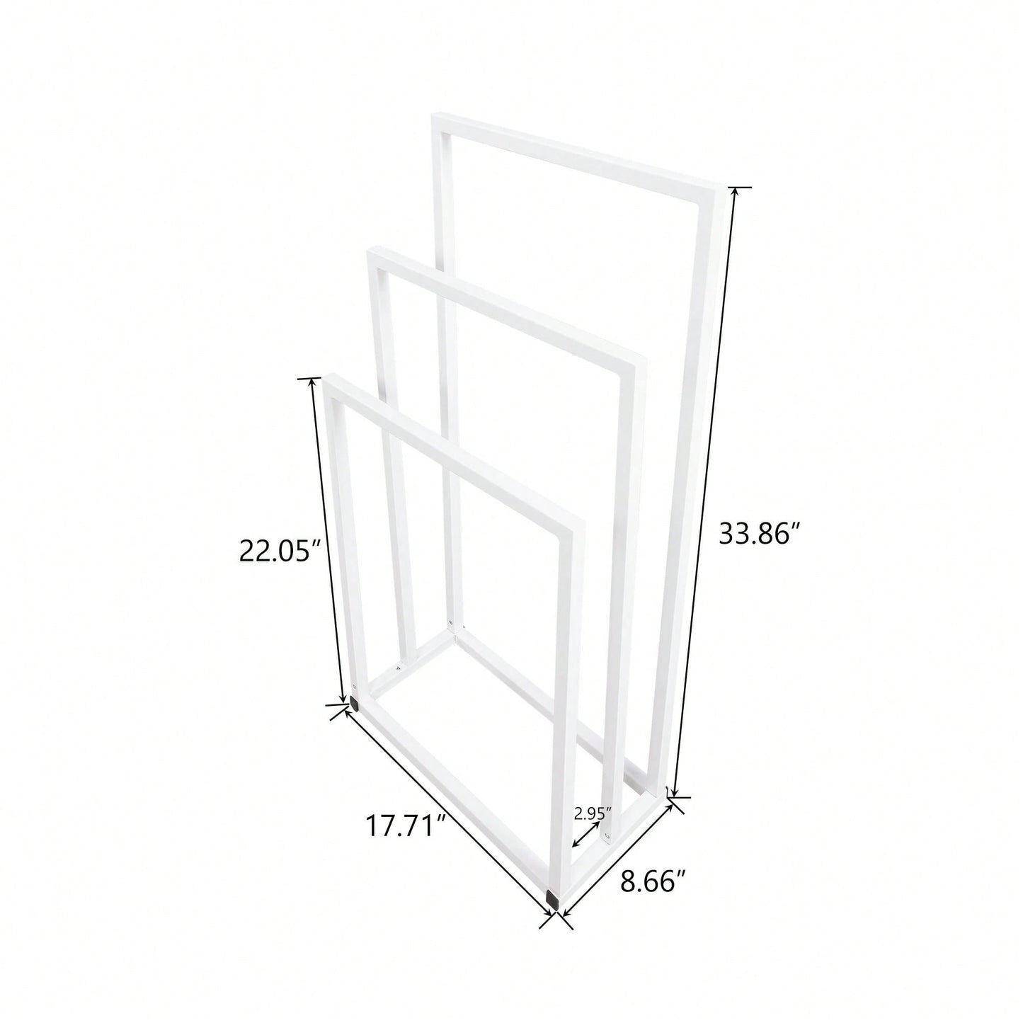 Freestanding Towel Rack 3 Tiers Hand Towel Holder Organizer For Bathroom Accessories