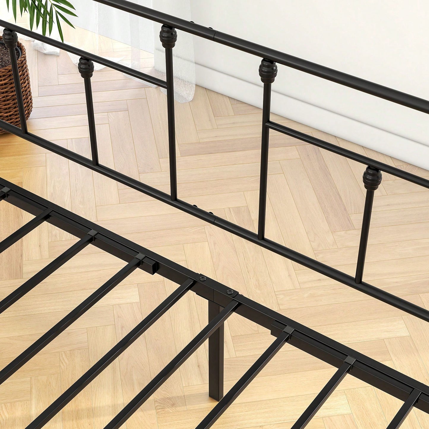 Twin Size Sturdy Metal Daybed With Trundle Durable Construction, Space-Saving Design, And Stylish Appeal