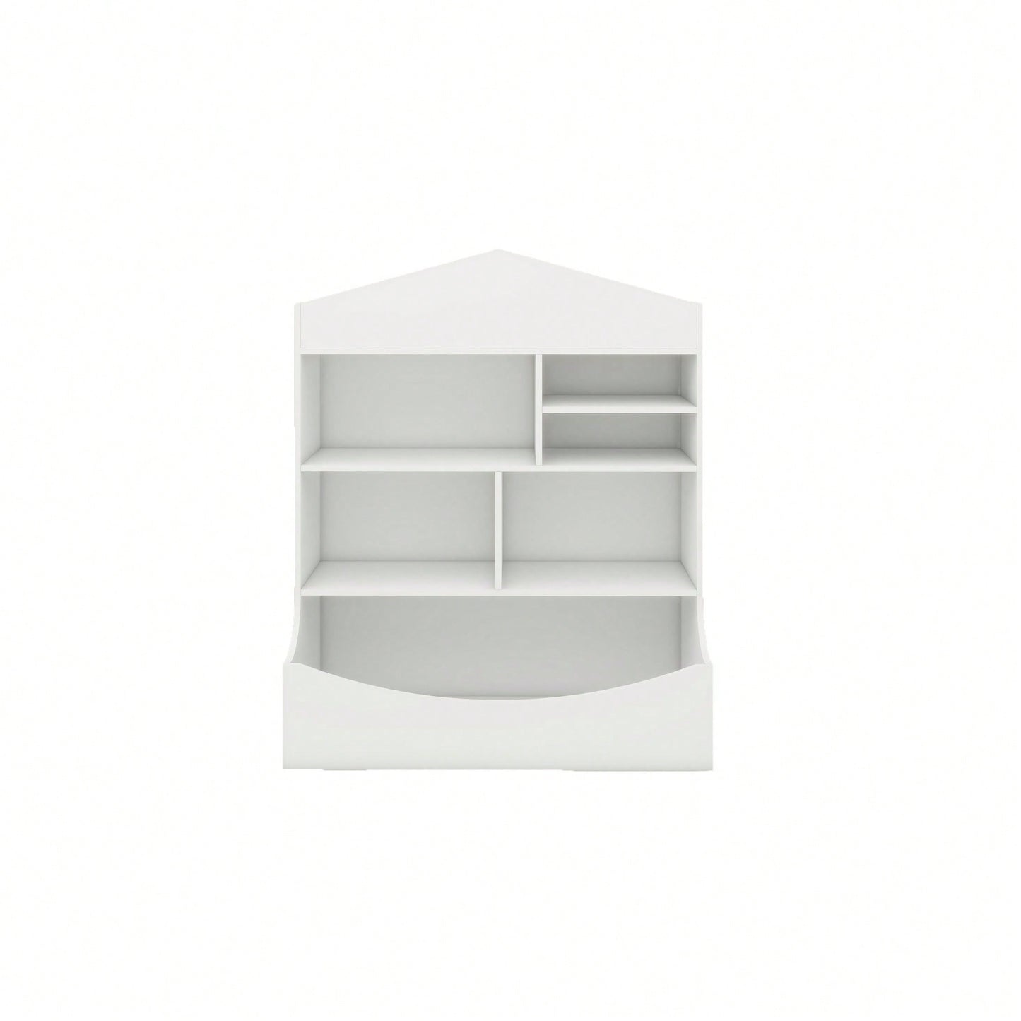 7 Shelf Bookcase, Storage Display, Rack, Organizer, White