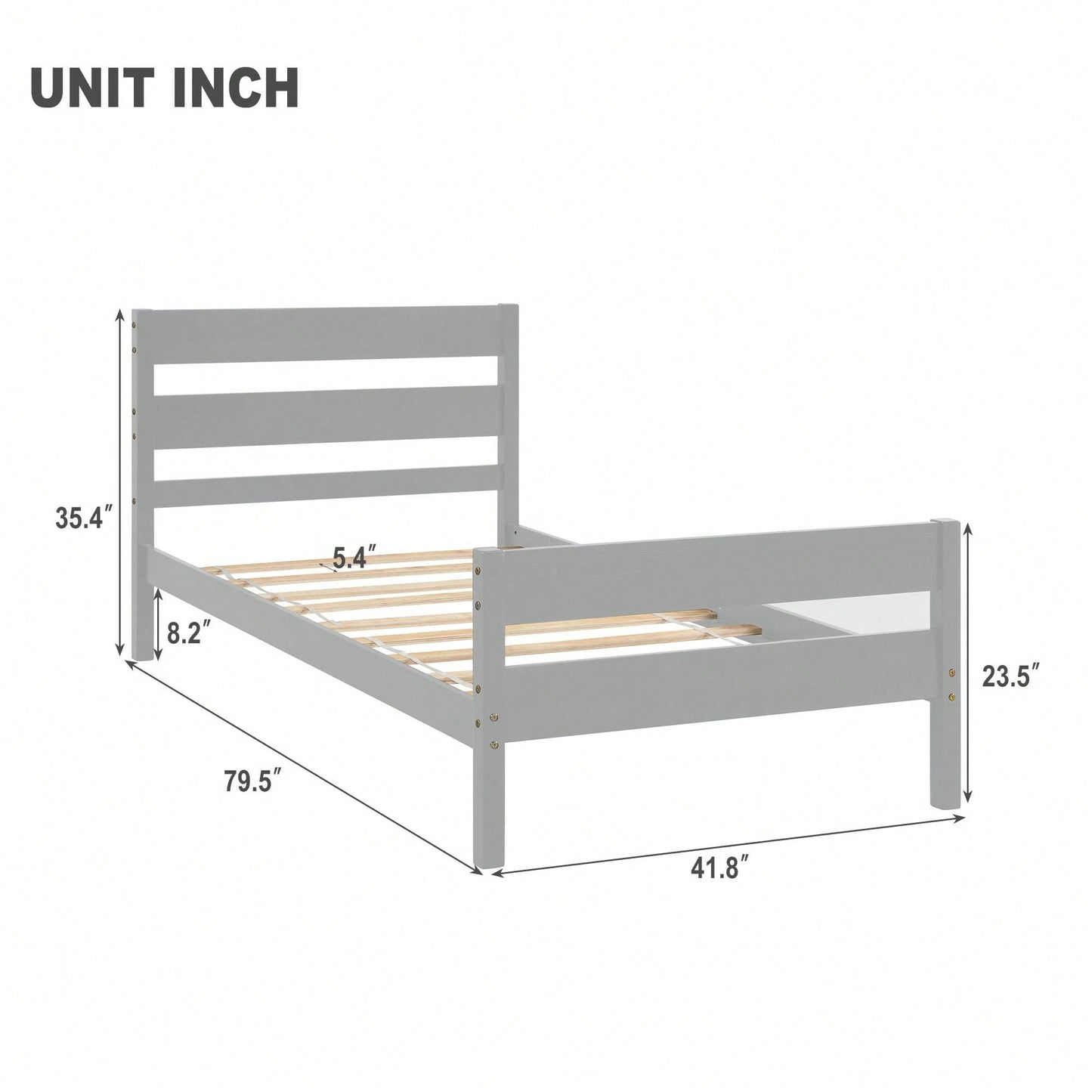 Twin Bed With Headboard And Footboard