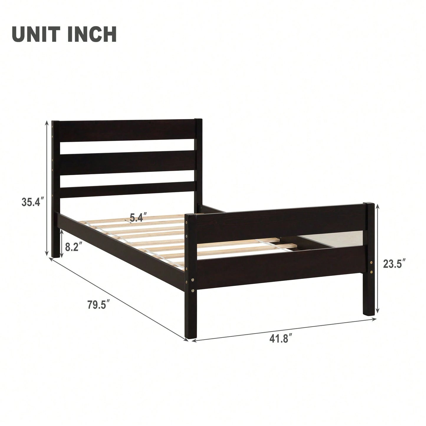 Twin Bed With Headboard And Footboard