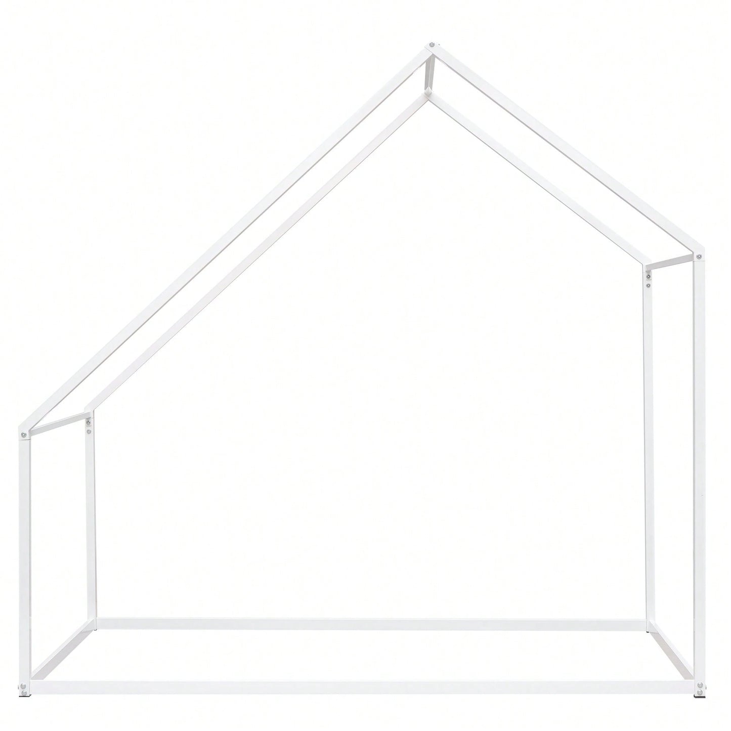 Twin Size Metal House Bed Kids Bed