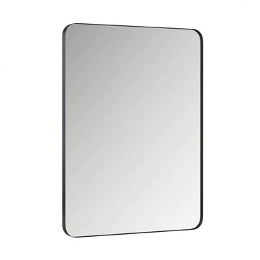 24x36 Inch Wall Mounted Rectangular Mirror Metal Framed Mirror, For Bathroom, Living Room, Bedroom Wall Decor
